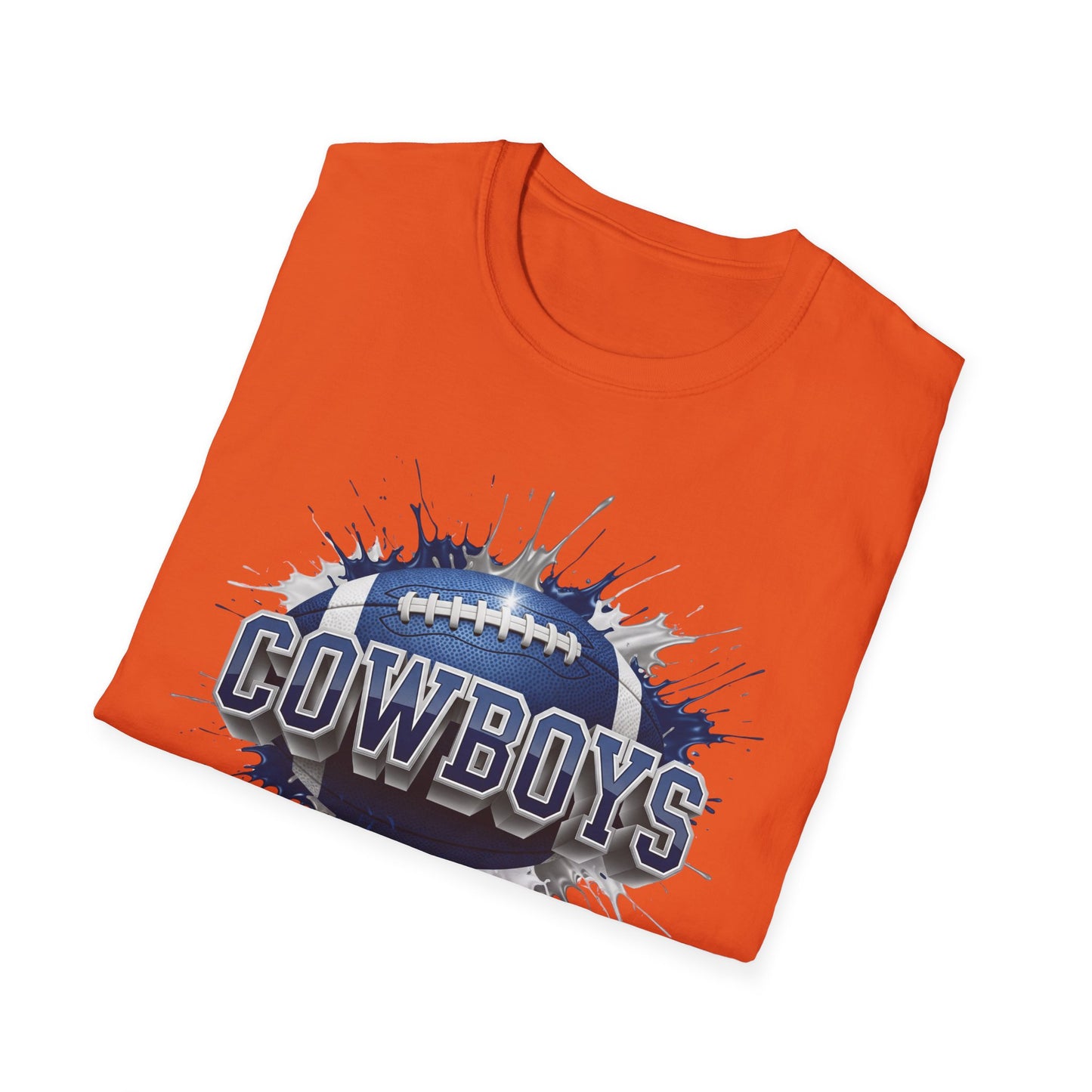 Dallas Football Unisex T-Shirt, Dallas Team Tee, Football Gift for Dallas Fans, Game Day Shirt, Sports Fan Apparel Football Tee