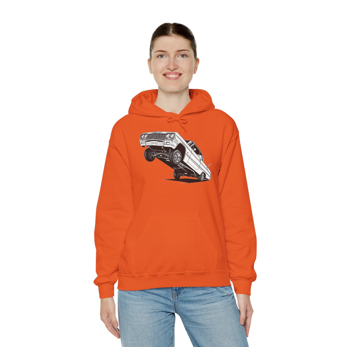 Classic Car Hoodie, Lowrider Car Hoodie, Vintage Auto Hoodie, Car Enthusiast Sweatshirt, Unisex Automotive Hoodie
