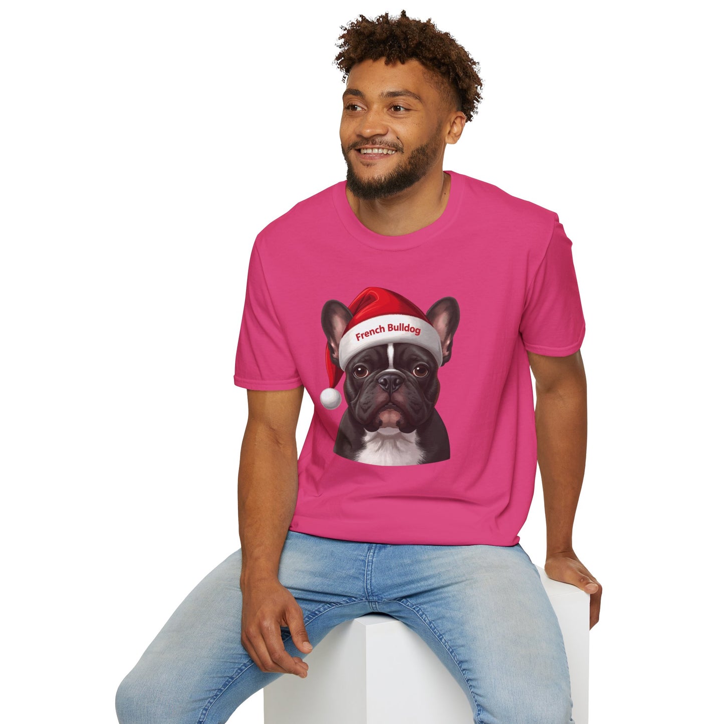 French Bulldog Dog Portrait Shirt – Frenchie Dog Lover Gift, Cute Dog Mom Tee, Dog Dad Shirt, Pet Breed Apparel