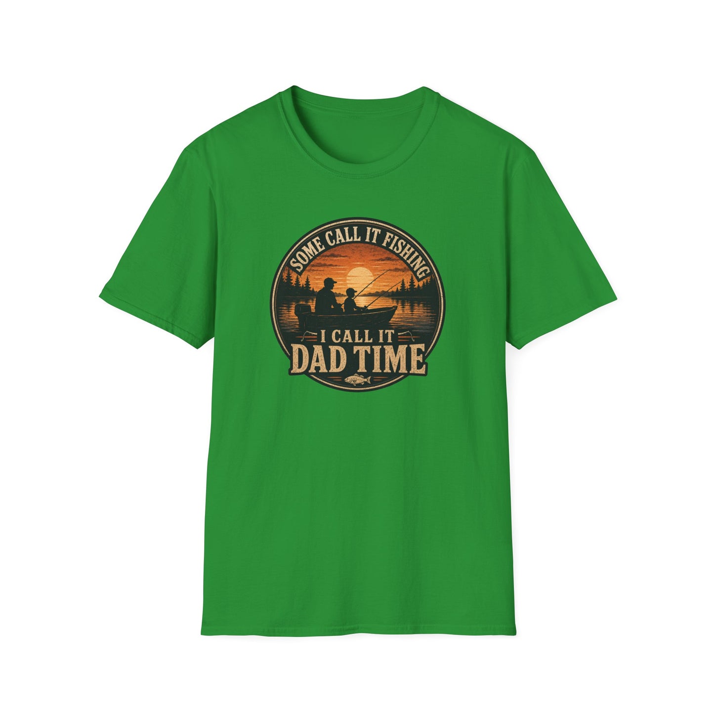 Fishing Dad Shirt, Some Call It Fishing I Call It Dad Time Tee, Fathers Day Fishing T-Shirt, Fisherman Gift for Dad