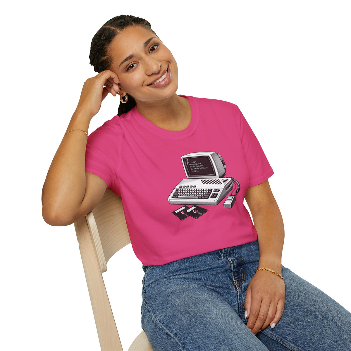 Vintage Computer T-Shirt, Retro Tech Shirt, Floppy Disk Tee, Programmer Gift, Computer Nerd Shirt