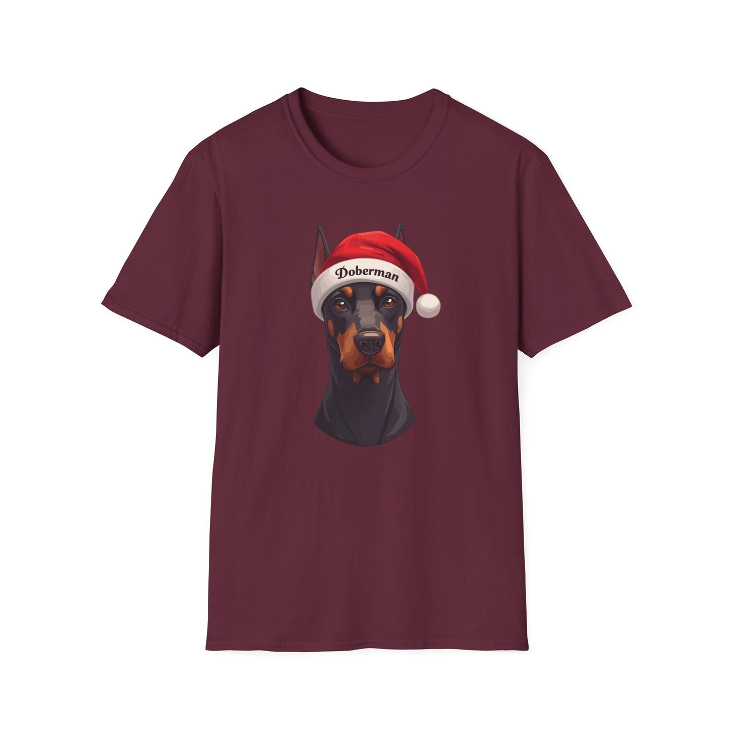 Doberman Dog Portrait Shirt – Doberman Dog Lover Gift, Cute Dog Mom Tee, Dog Dad Shirt, Pet Breed Apparel