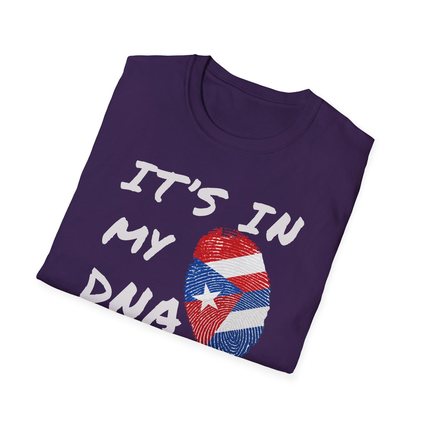 It's In My DNA Cuba-Rican Pride T-Shirt, Graphic Tee for Hispanic Heritage, Cuban - Puerto Rican Heritage, Cuba - Boriqua Pride Tee Gift