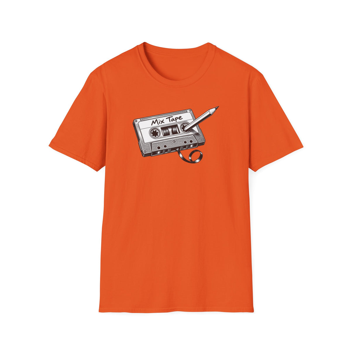 Retro Cassette Shirt, Vintage Music T-Shirt, Analog Audio Tee, Old School Music Lover Gift
