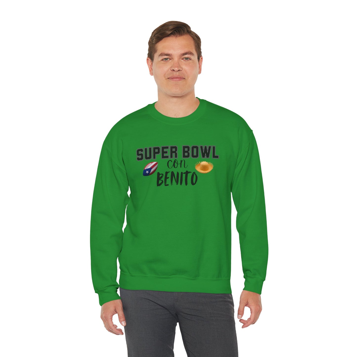 Benito Bowl Halftime 2026 Sweatshirt, Benito Bowl Shirt, Football Fan Gift, Puerto Rico Heritage Sweatshirt, Boriqua Pride Gift