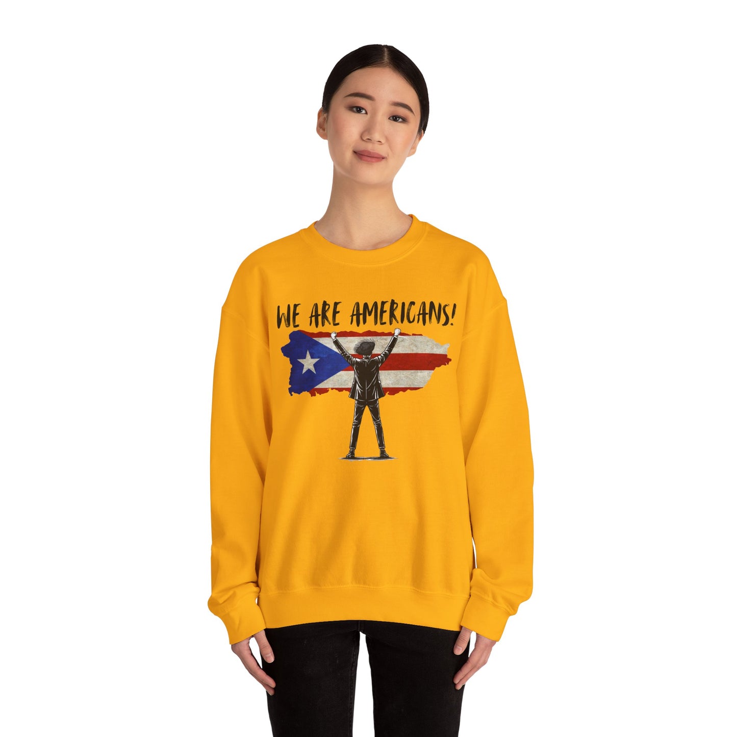 Benito We are Americans Sweatshirt, Benito Bowl, Football Fan Gift, Puerto Rico Boricua Heritage Culture Pride sweatshirt