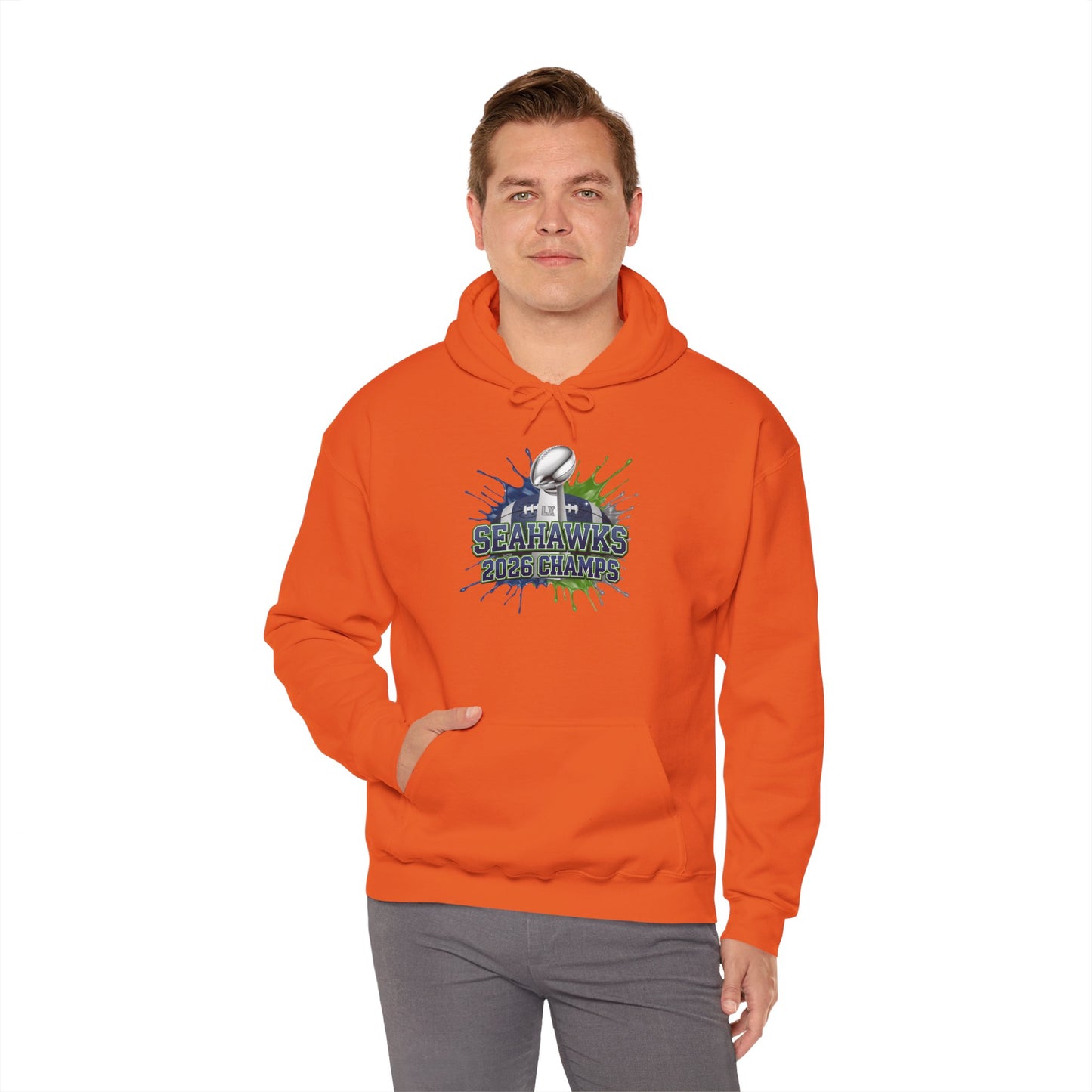Seahawks 2026 Champions Hoodie – Seahawks Football 12s Fan Hoodie, 2026 football Champs, Football Gift