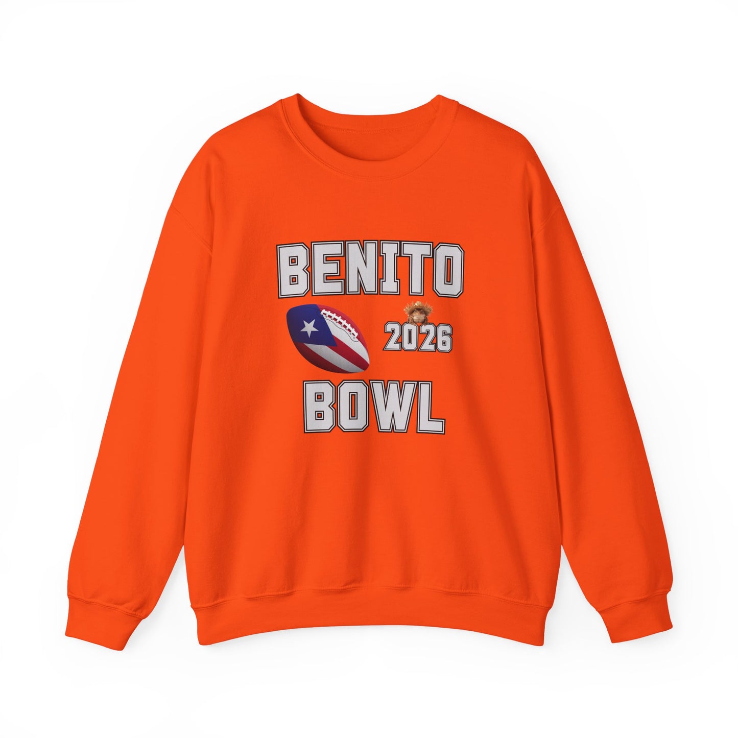 Benito Bowl Halftime 2026 Sweatshirt, Benito Bowl Shirt, Football Fan Gift, Puerto Rico Heritage Sweatshirt, Boriqua Pride Gift