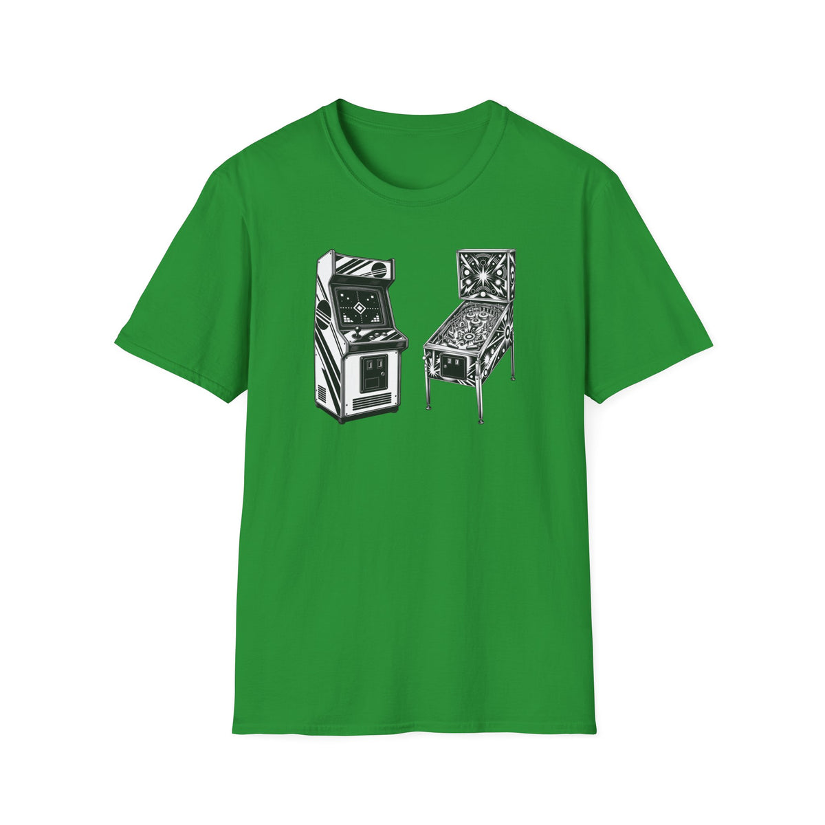 Arcade Game Shirt, Retro Pinball T-Shirt, Vintage Gaming Tee, Game Room Gift, Old School Gamer Shirt