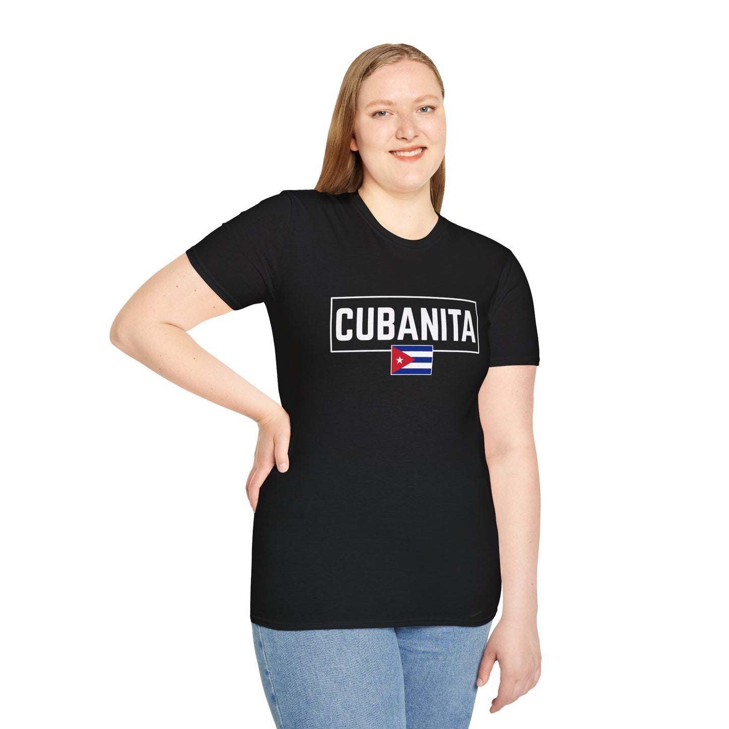 CUBANITA T-Shirt – Cuban Flag Shirt for Women, Latina Pride Tee, Cuba Heritage Top, Cuban Culture Graphic Tee