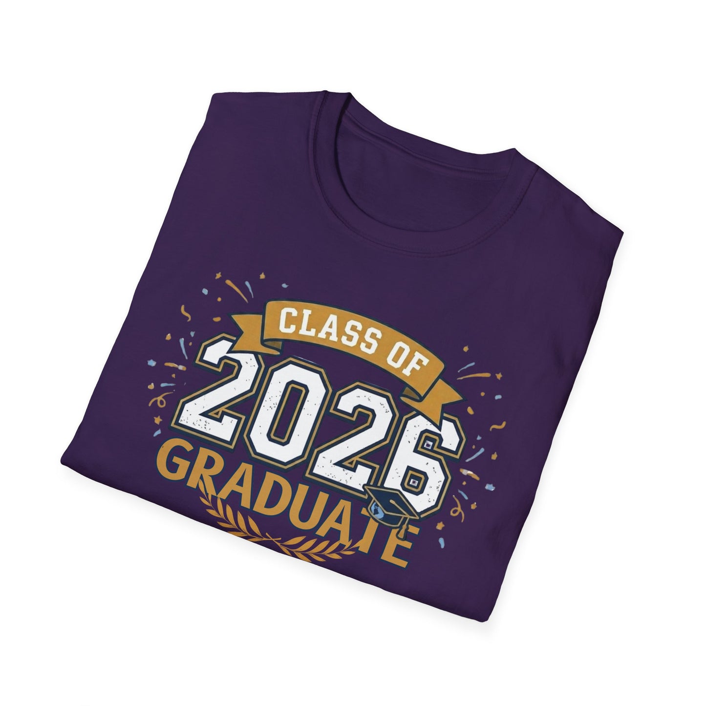 Class of 2026 Graduate T-Shirt – Graduation Gift Tee, Senior 2026 Shirt, High School or College Grad Celebration Apparel