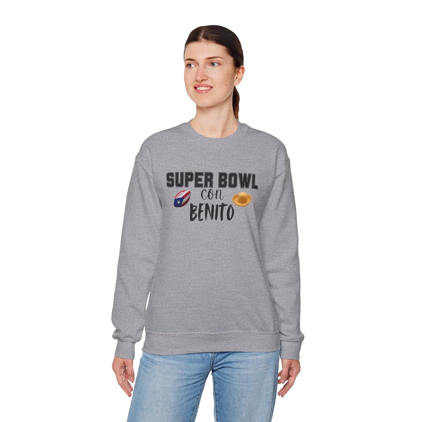 Benito Bowl Halftime 2026 Sweatshirt, Benito Bowl Shirt, Football Fan Gift, Puerto Rico Heritage Sweatshirt, Boriqua Pride Gift