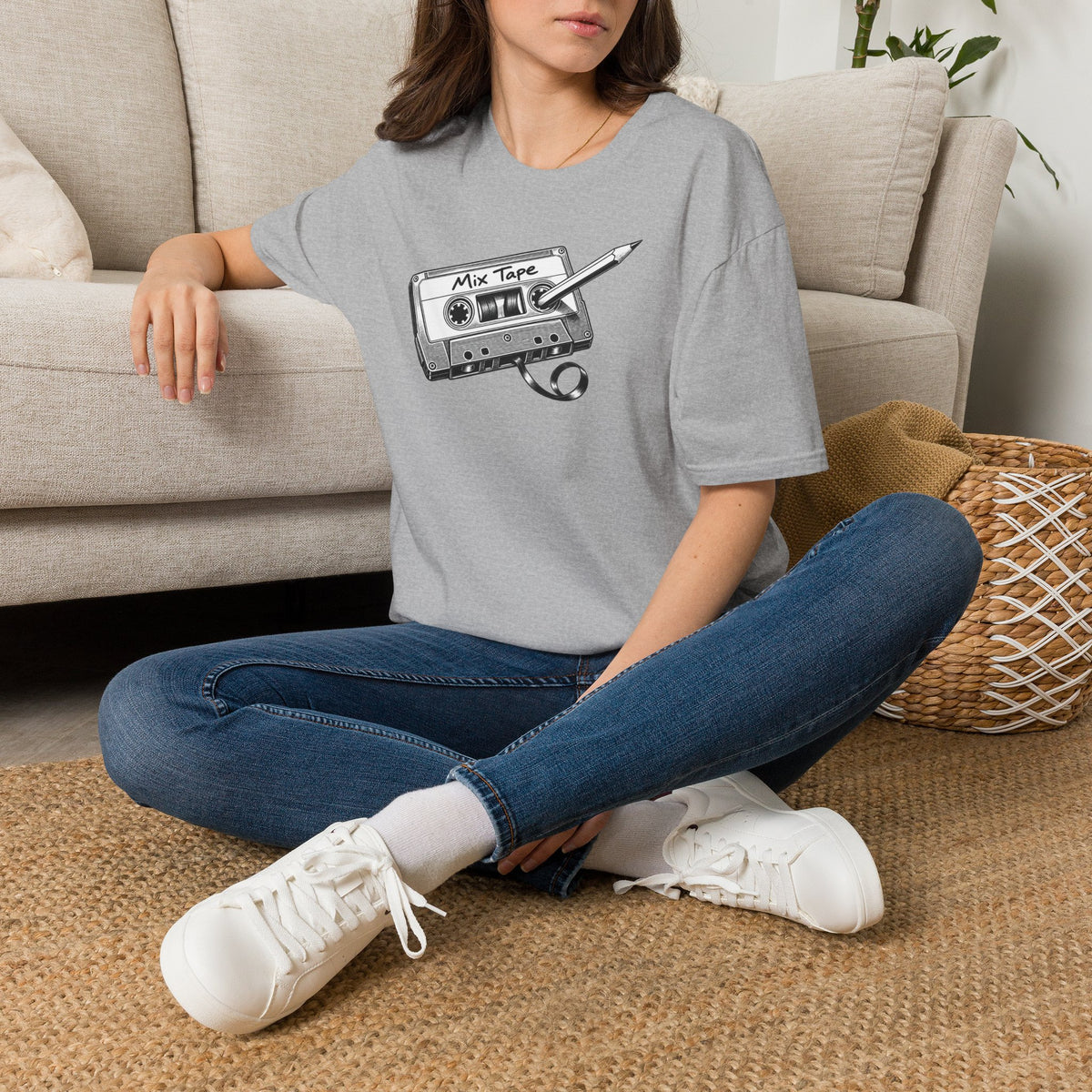Retro Cassette Shirt, Vintage Music T-Shirt, Analog Audio Tee, Old School Music Lover Gift