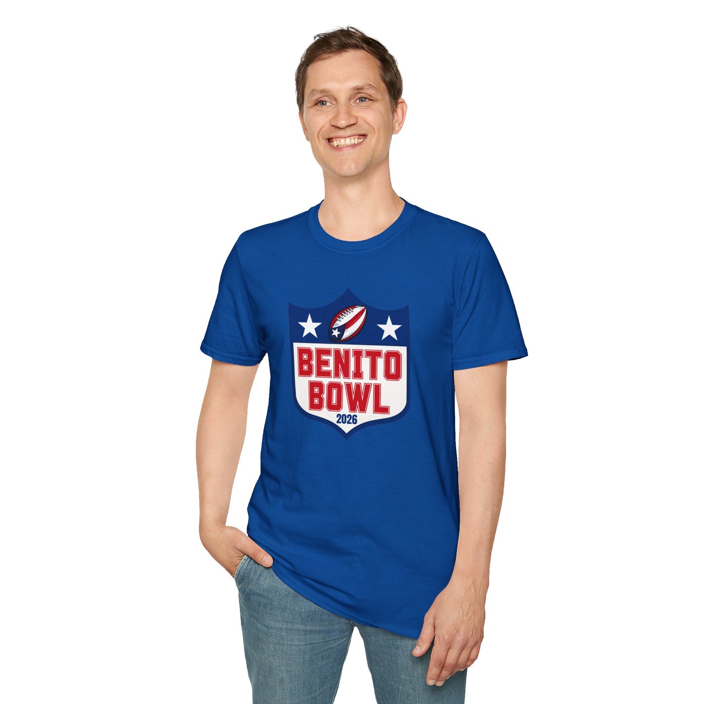 Benito Bowl 2026 Football T-shirt, Benito Bowl Shirt, Football Fan Gift, Puerto Rico Boricua Heritage Culture Pride Tee