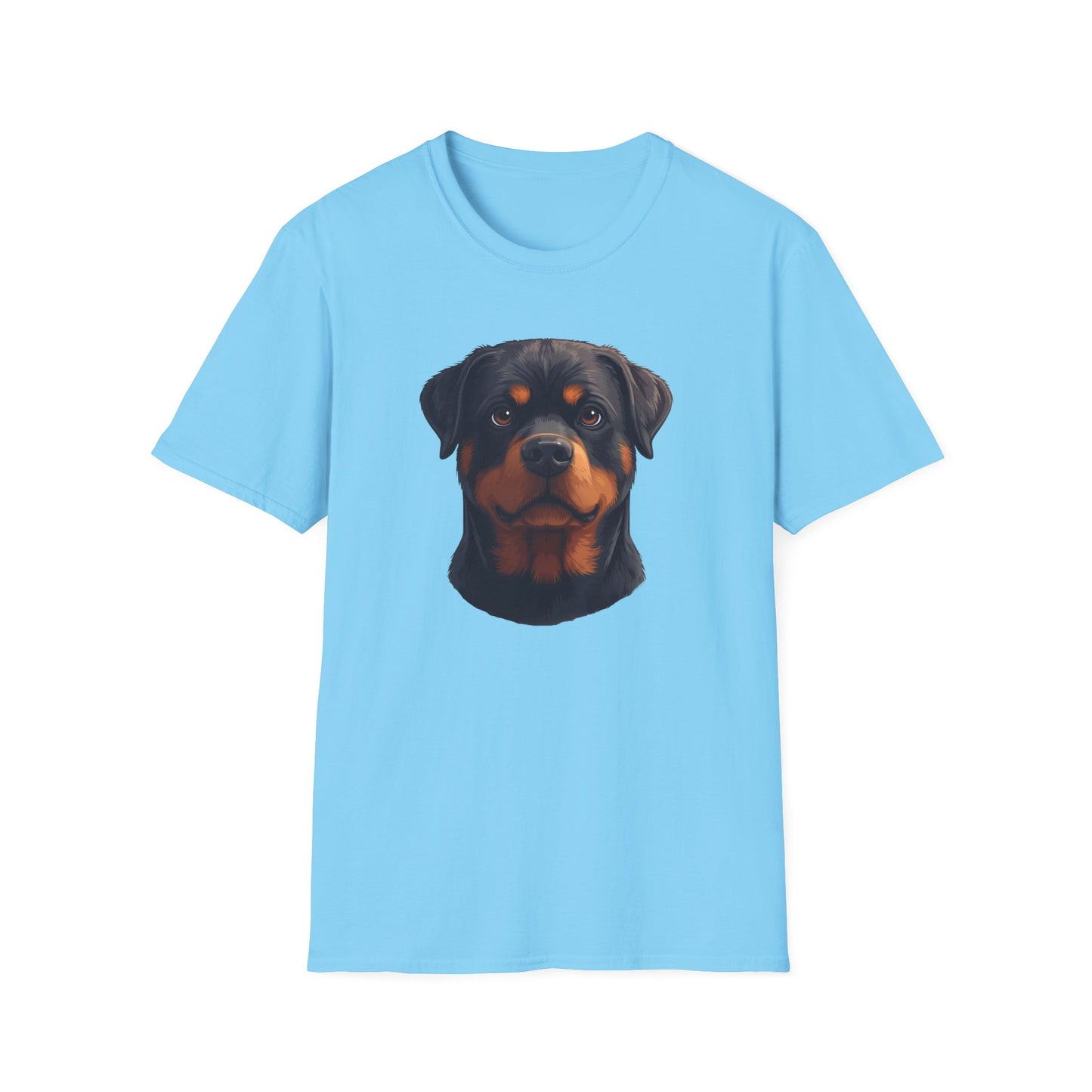 Rottweiler Dog Portrait Shirt – Rottweiler Dog Lover Gift, Cute Dog Mom Tee, Dog Dad Shirt, Pet Breed Apparel
