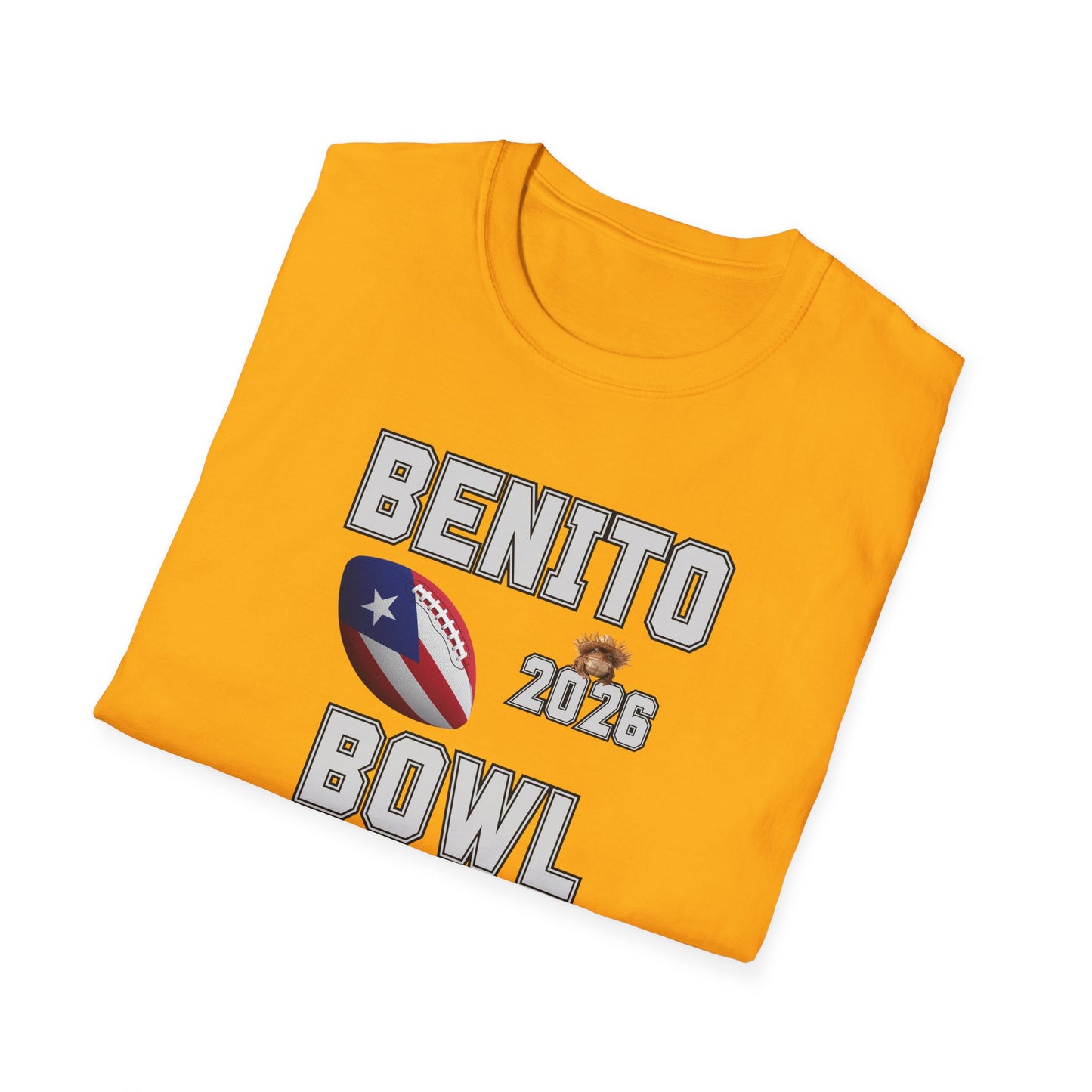 Benito Bowl Halftime Shirt 2026 T-Shirt, Benito Bowl Shirt, Football Fan Gift, Benito Tee, Puerto Rico Heritage Tee, Boriqua Pride Gift