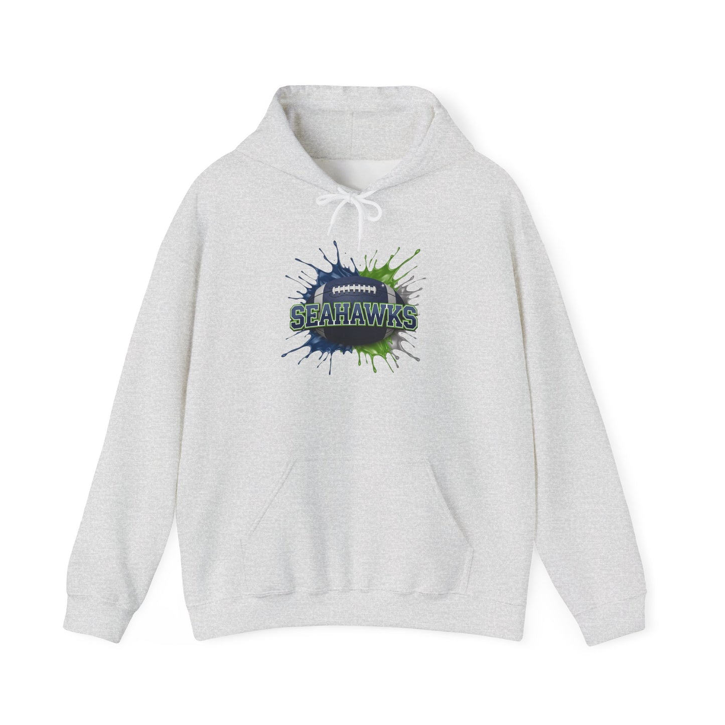 Seattle Football Hoodie, Seattle Team Hoodie, Football Gift for Seattle Fans, Game Day Sports Fan Apparel, Football Fan Gift