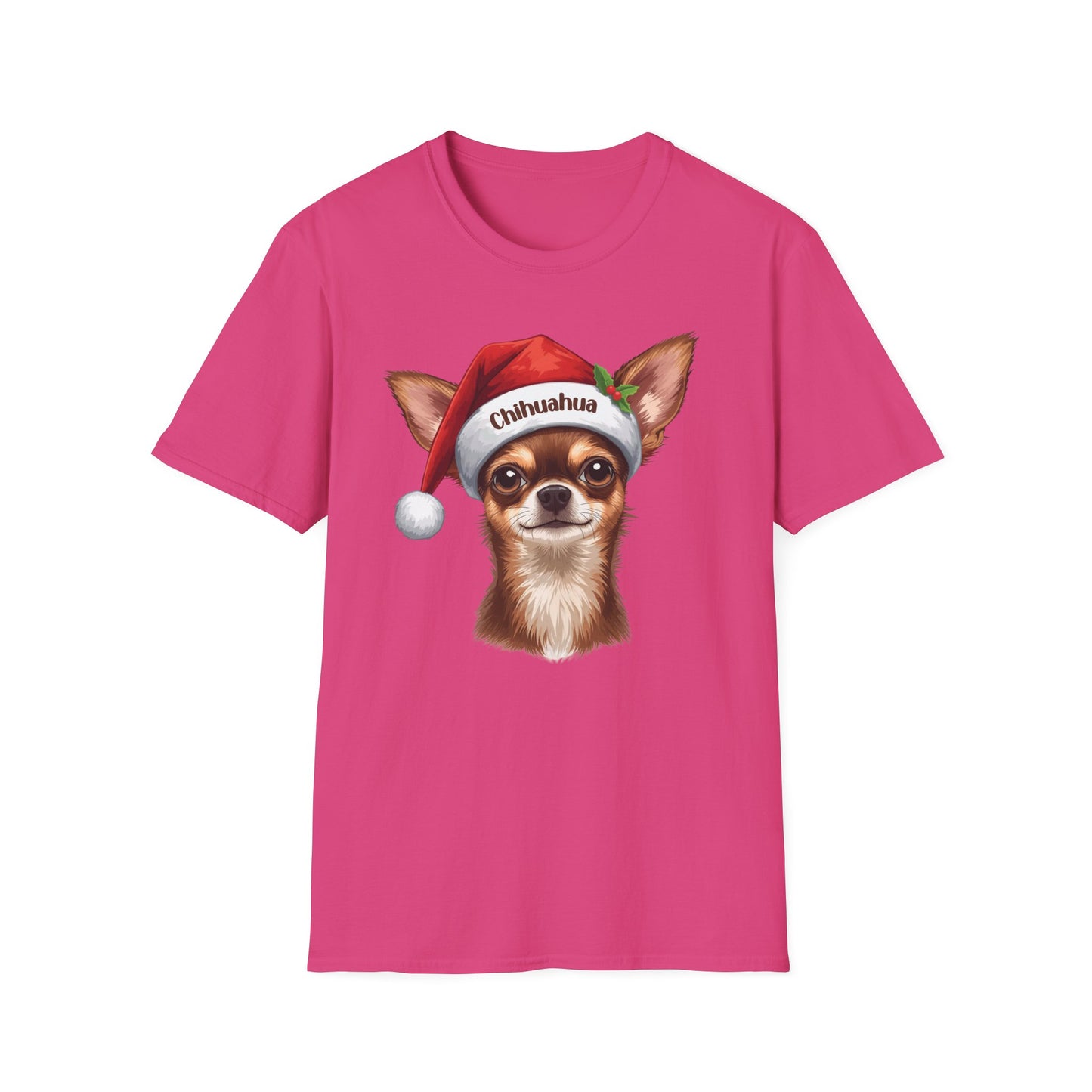 Chihuahua Dog Portrait Shirt – Chihuahua Dog Lover Gift, Cute Dog Mom Tee, Dog Dad Shirt, Pet Breed Apparel