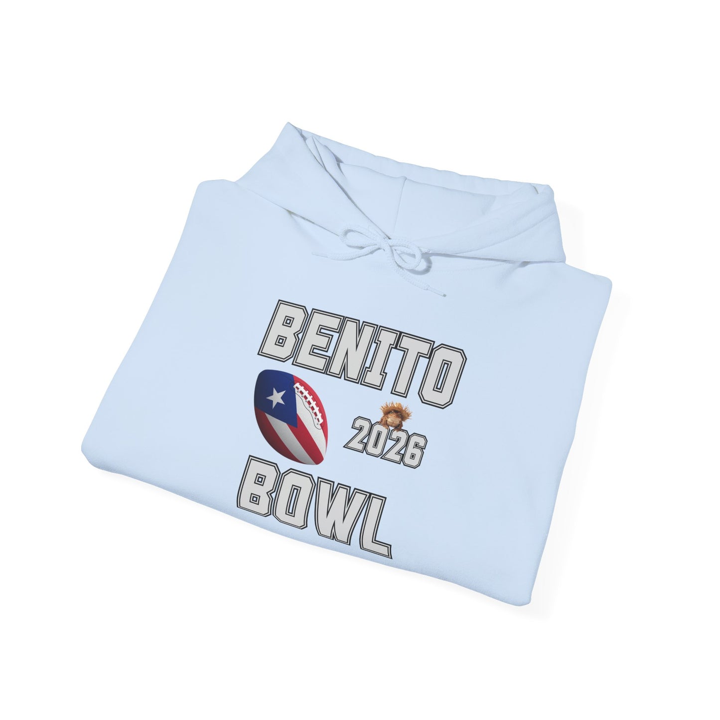 Benito Bowl Halftime Shirt 2026 Hoodie, Benito Bowl Hooded Sweatshirt, Football Fan Gift, Puerto Rico Heritage Hoodie, Boriqua Pride Gift