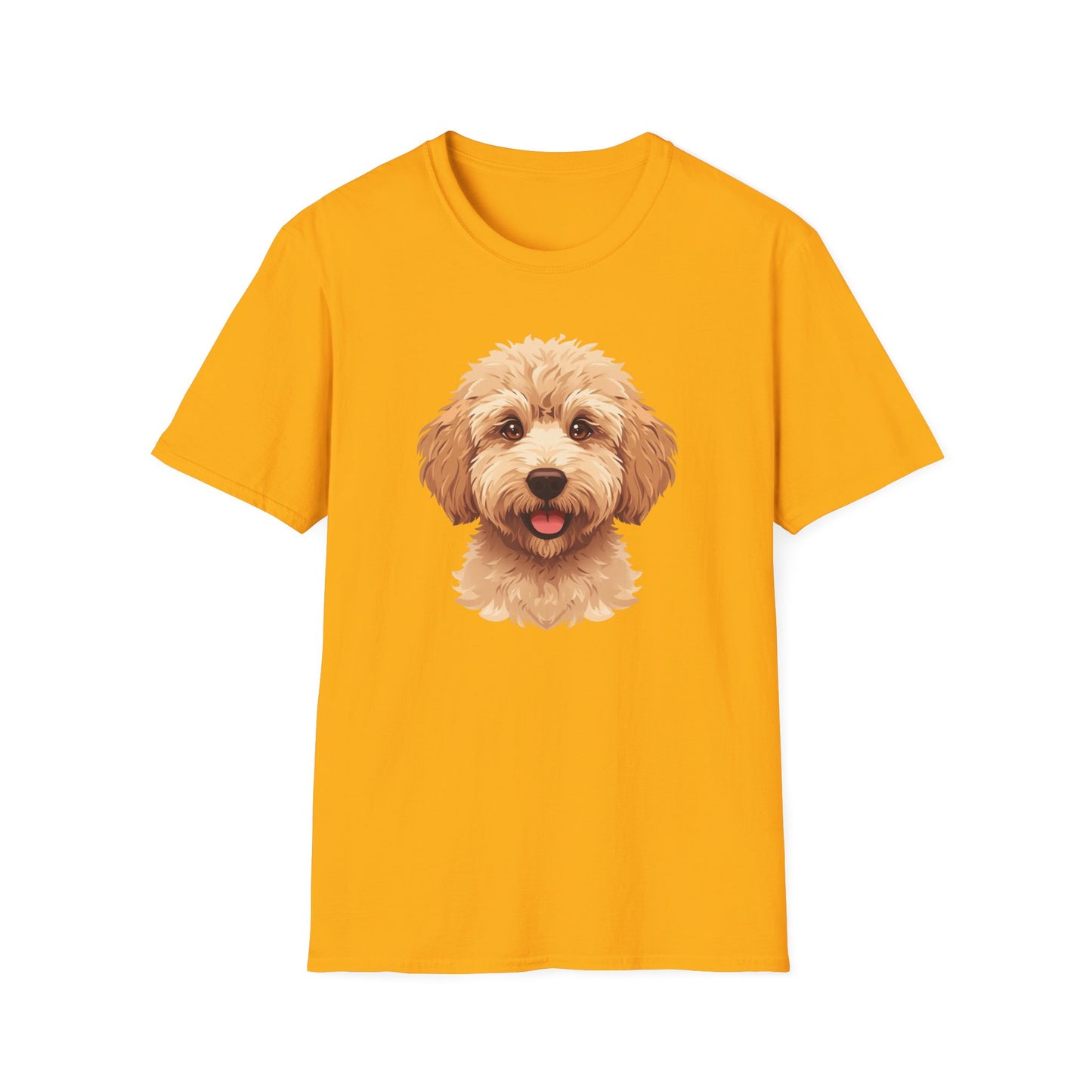 Labradoodle Dog Portrait Shirt – Labradoodle Dog Lover Gift, Cute Dog Mom Tee, Dog Dad Shirt, Pet Breed Apparel