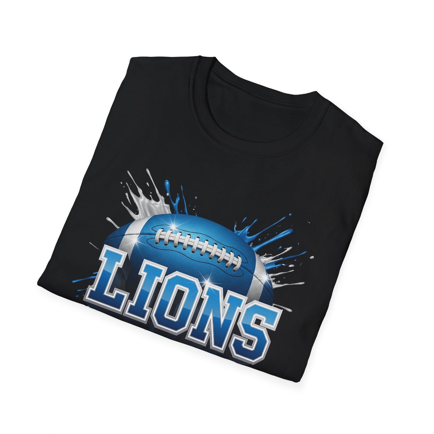 Detroit Football Unisex T-Shirt, Detroit Team Tee, Football Gift for Detroit Fans, Game Day Shirt, Sports Fan Apparel, Football Tee