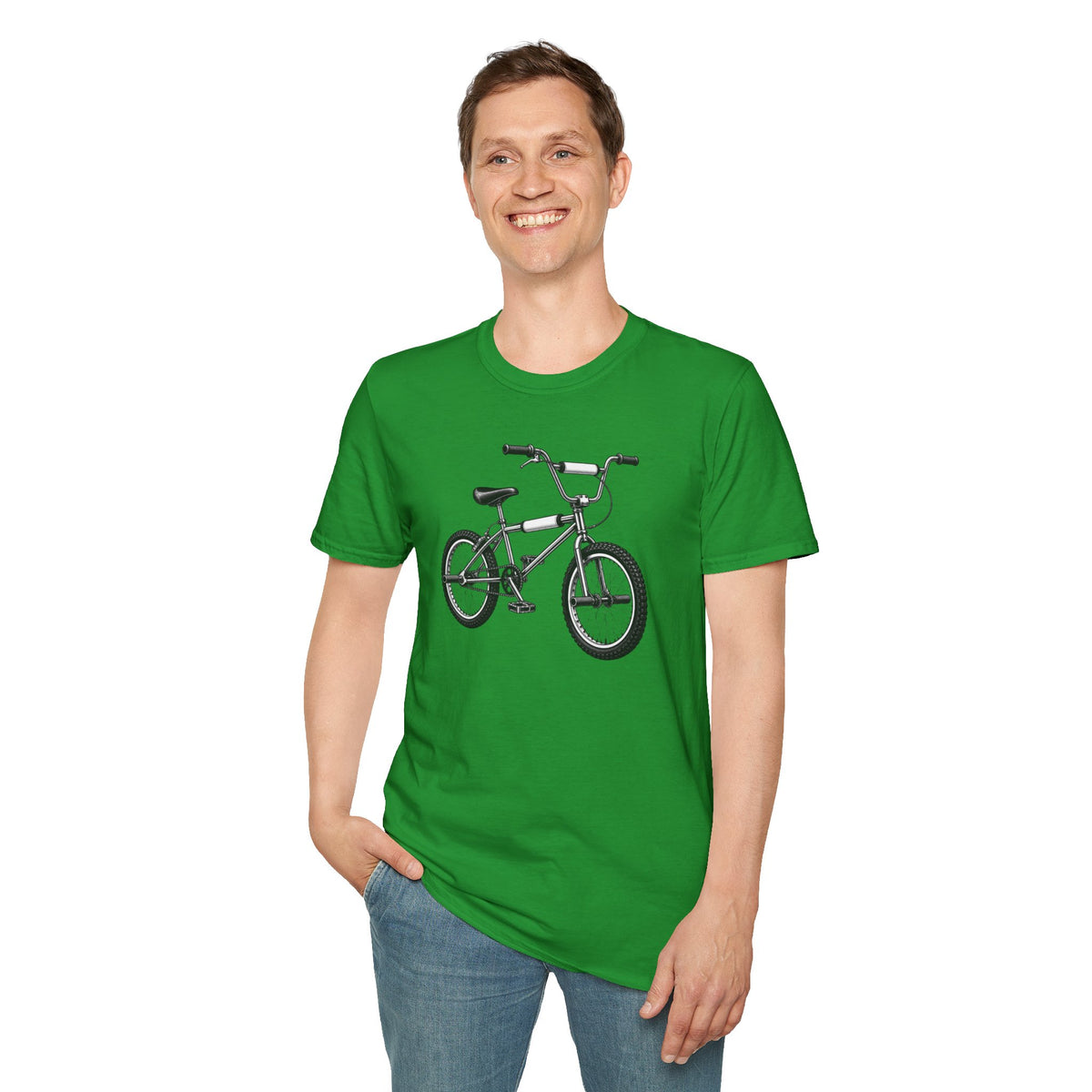 BMX Bike Shirt, Retro Bicycle T-Shirt, Old School Freestyle Bike Tee, Cyclist Gift, Vintage BMX Style