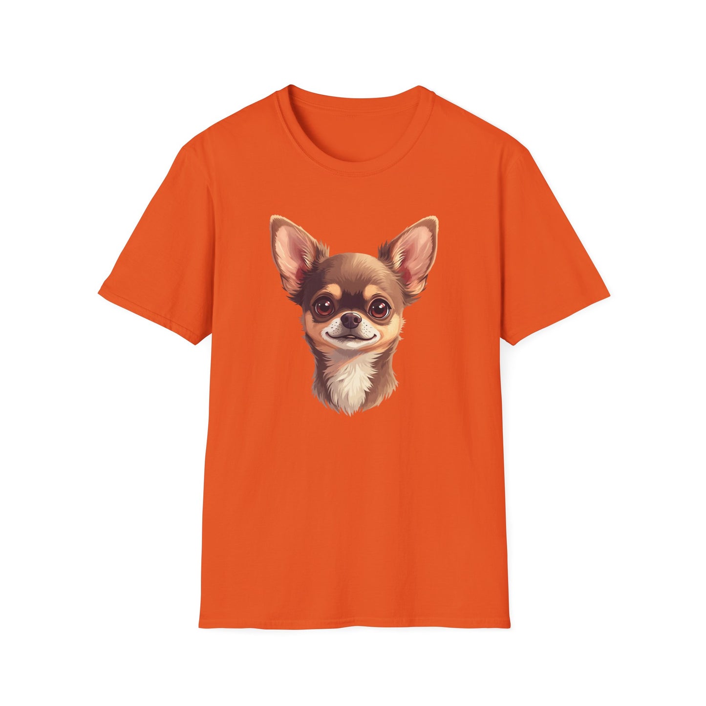 Chihuahua Dog Portrait Shirt – Chihuahua Dog Lover Gift, Cute Dog Mom Tee, Dog Dad Shirt, Pet Breed Apparel