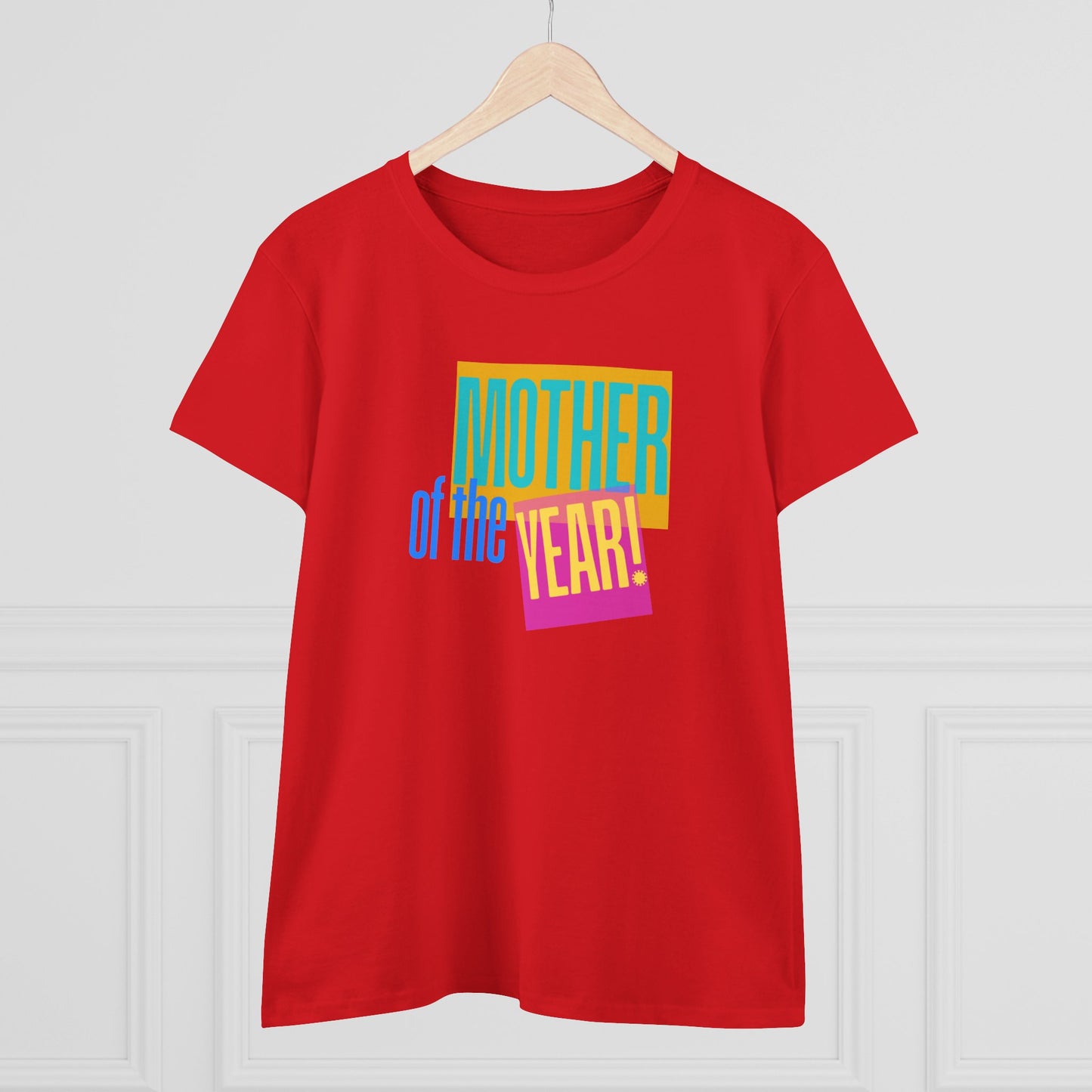 Mother of the Year! T-Shirt, Gift for Mom, Cute Summer Top, Mother's Day Gift, Family Gatherings, Casual Wear, Mom's Birthday