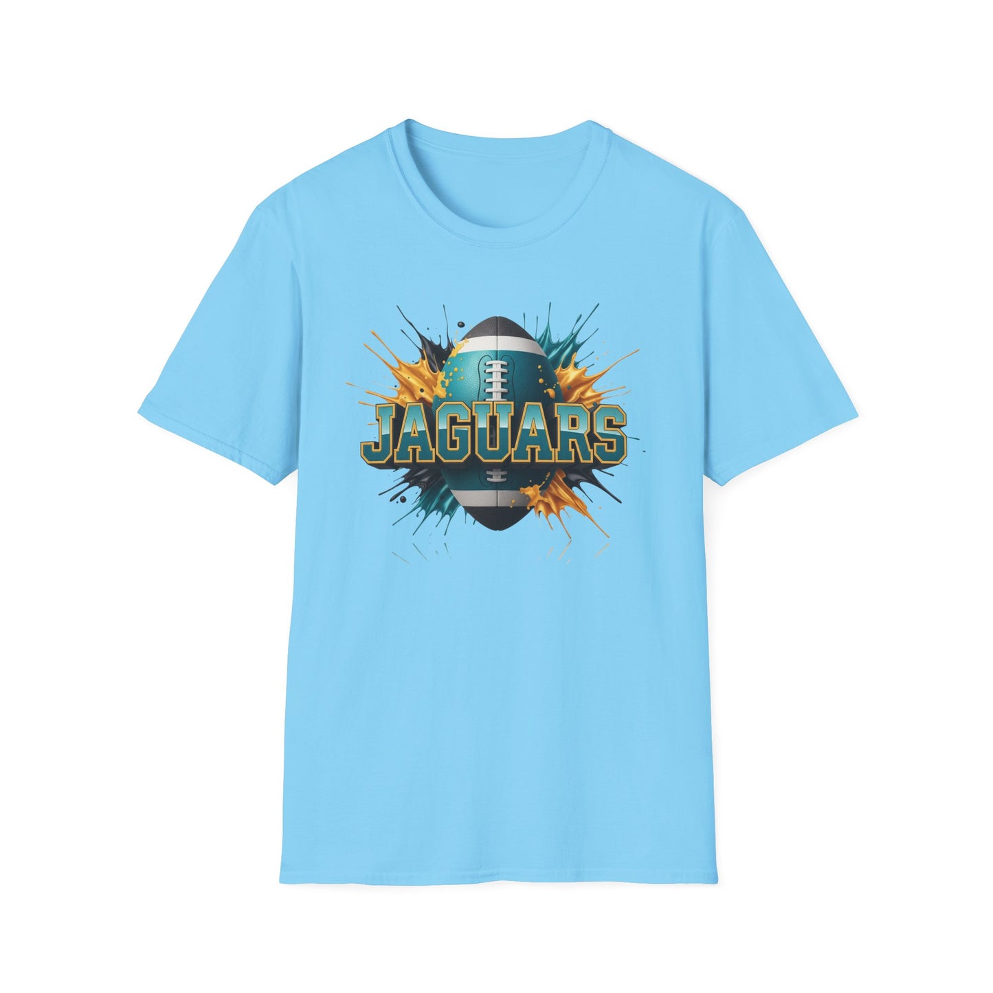 Jacksonville Football Unisex T-Shirt, Jacksonville Team Tee, Football Gift for Jacksonville Fans, Game Day Shirt Sports Fan Football Apparel