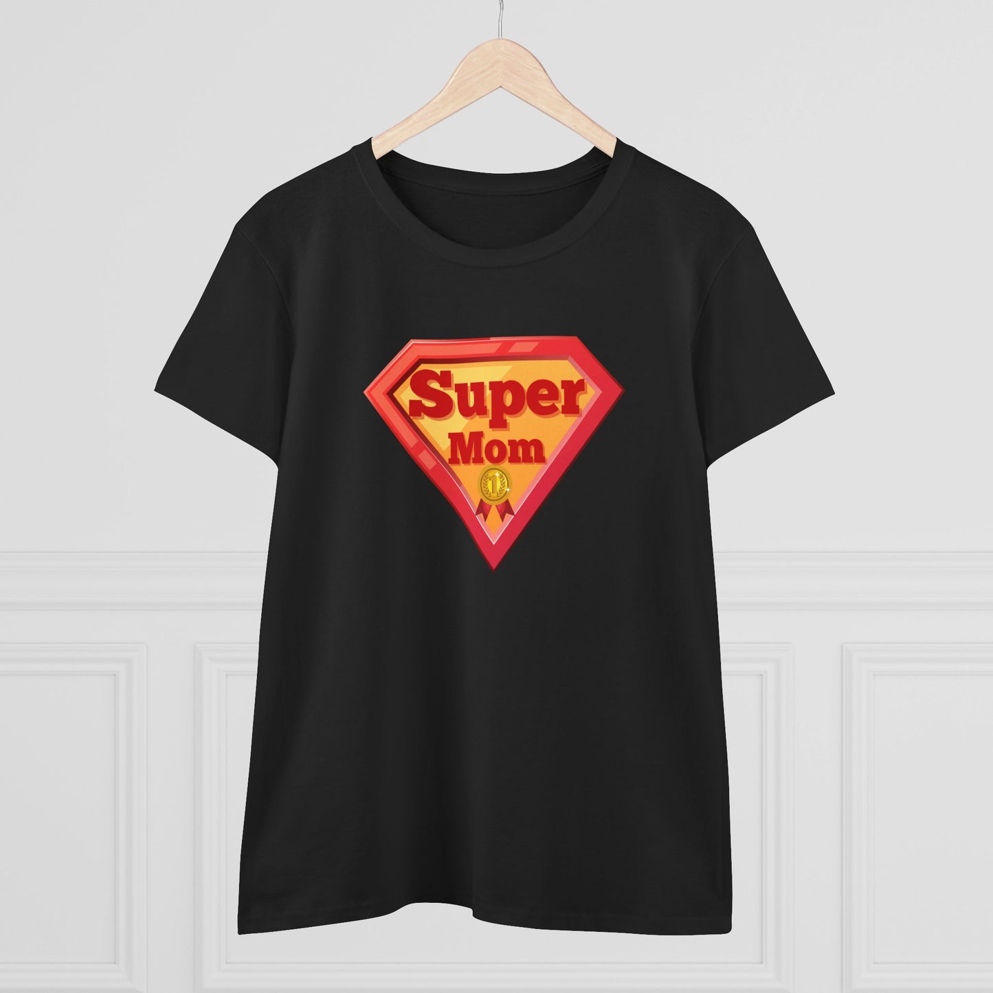 Supermom T-Shirt, Gift for Mom, Cute Summer Top, Mother's Day Gift, Family Gatherings, Casual Wear, Mom's Birthday, Supermom