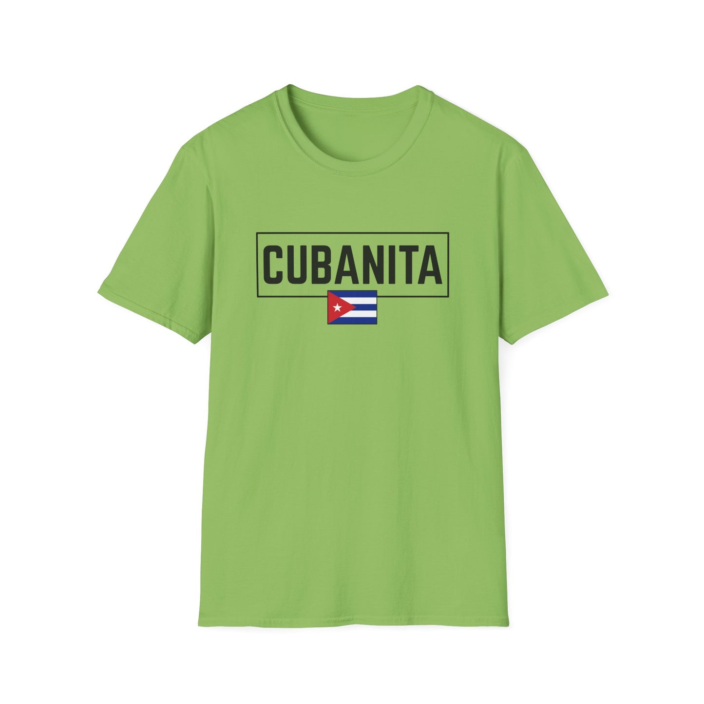 CUBANITA T-Shirt – Cuban Flag Shirt for Women, Latina Pride Tee, Cuba Heritage Top, Cuban Culture Graphic Tee