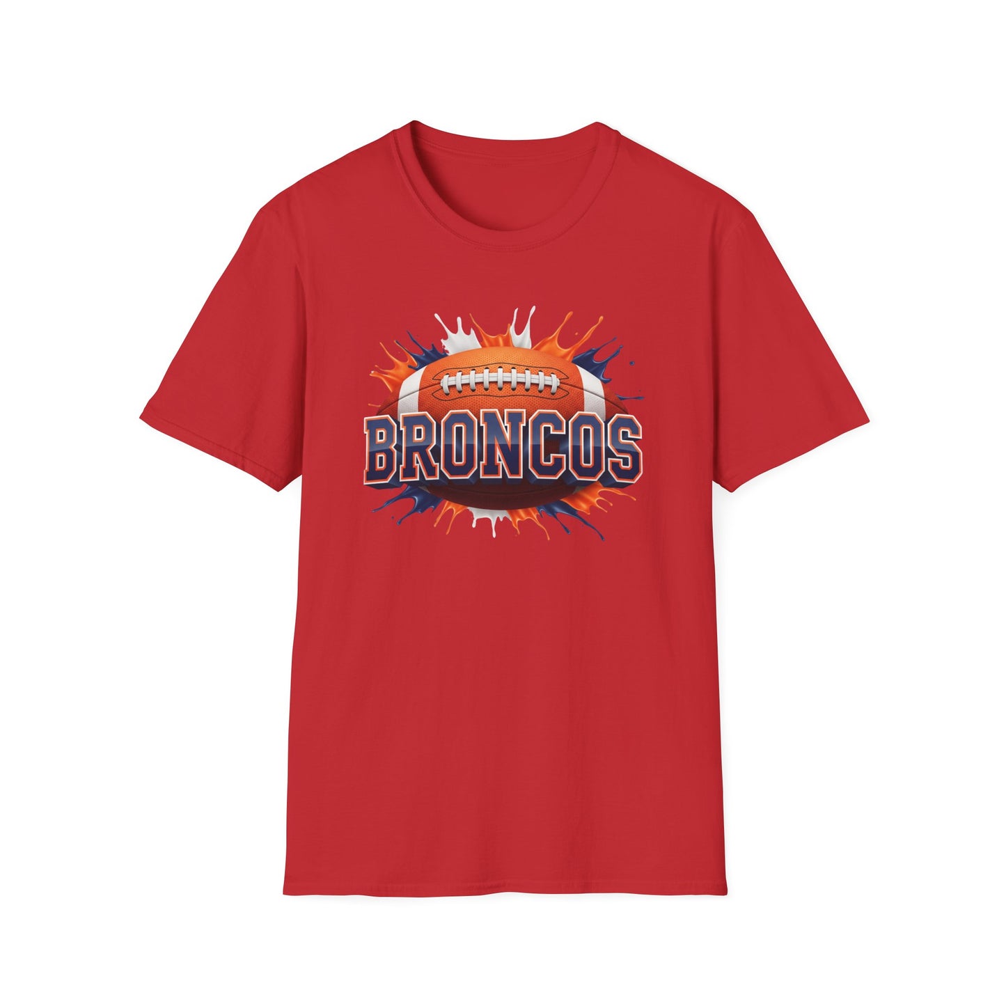 Denver Football Unisex T-Shirt, Denver Team Tee, Football Gift for Denver Fans, Game Day Shirt, Sports Fan Apparel, Football Tee