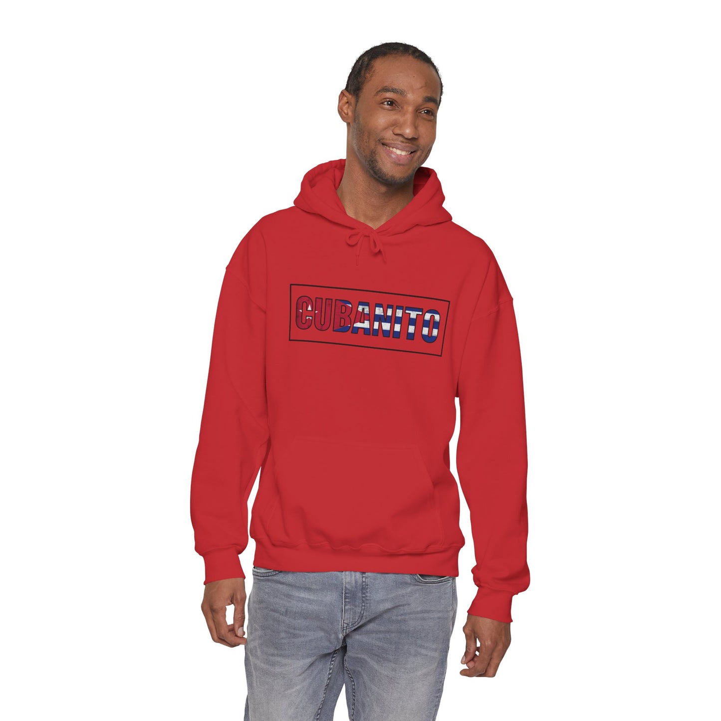 CUBANITO Hoodie – Cuban Flag Hoodie for Men, Latino Pride Hoodie, Cuba Heritage Top, Cuban Culture Graphic Hoodie