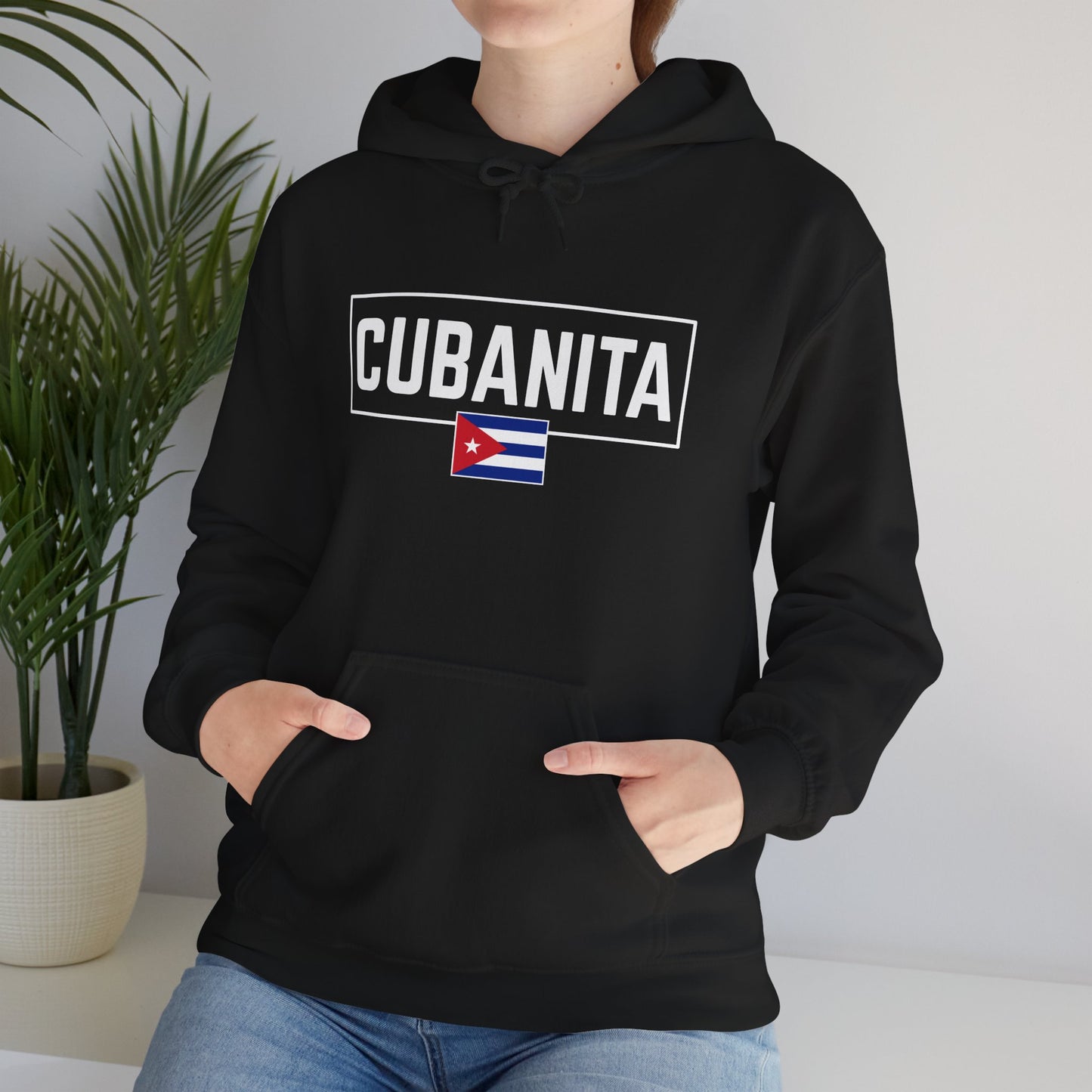 CUBANITA Hoodie – Cuban Flag Hoodie for Women, Latina Pride Hoodie, Cuba Heritage Top, Cuban Culture Graphic Hoodie