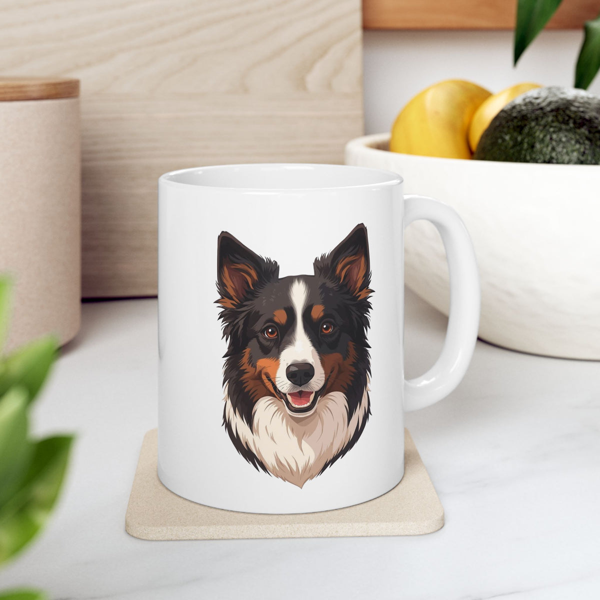Border Collie Coffee Mug, Collie Dog Mug, Dog Lover Mug, Pet Parent Gift, Border Collie Mom Dad Cup 11oz or 15oz, Dog Lover Gift