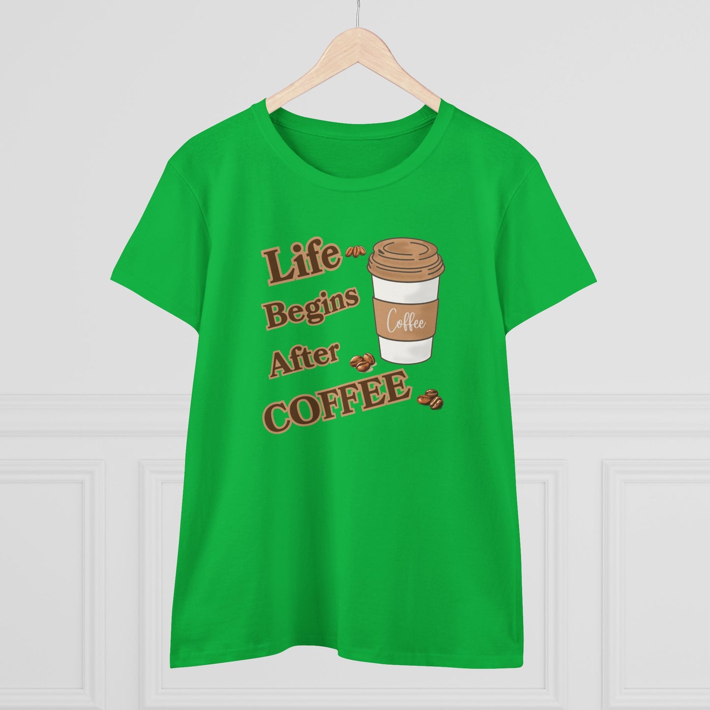 Life Begins After Coffee Shirt, Funny Coffee Shirt, Mother's Day Gift, Coffee Lover Gift, Mom Gift, Coffee Drinker Gift, Birthday Gift