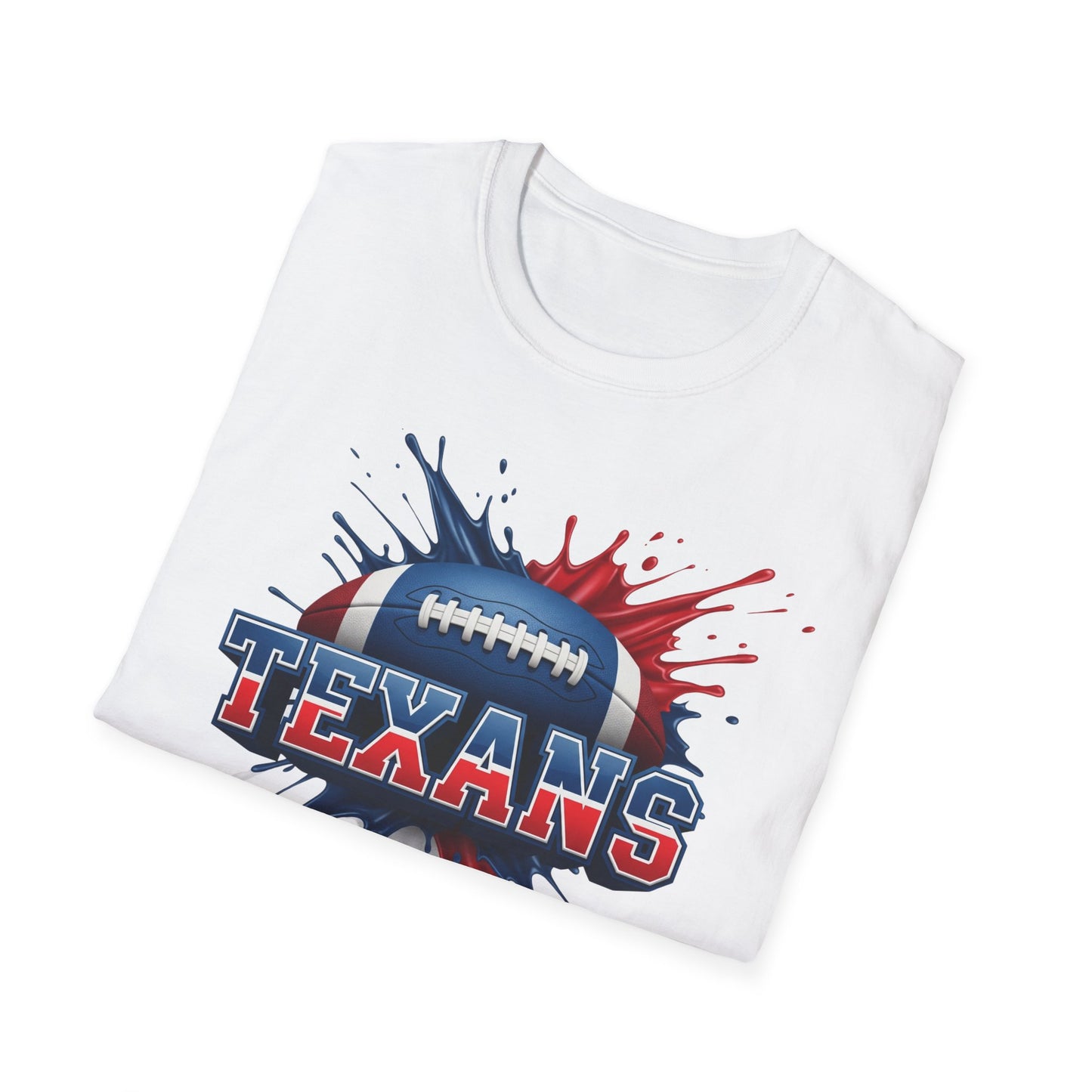 Houston Football Unisex T-Shirt, Houston Team Tee, Football Gift for Houston Fans, Game Day Shirt, Sports Fan Apparel, Football Tee