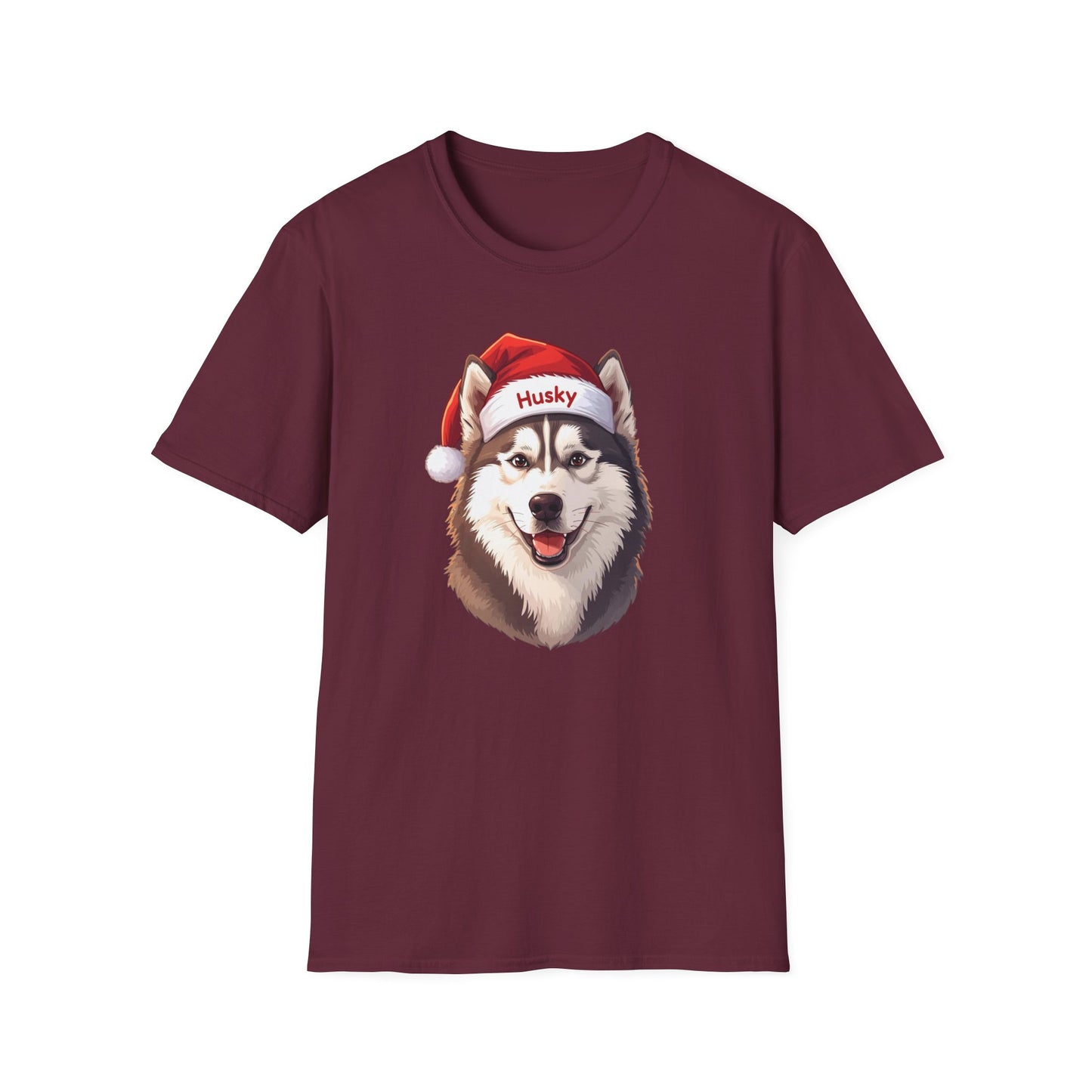 Siberian Husky Dog Portrait Shirt – Husky Dog Lover Gift, Cute Dog Mom Tee, Dog Dad Shirt, Pet Breed Apparel