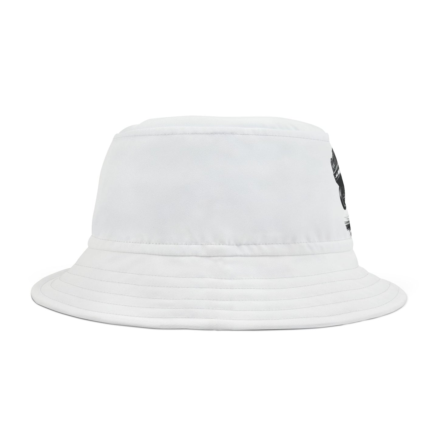 Vintage Lowrider Ink Drawing Bucket Hat, Classic Lowrider with Hydraulics Hopping, Car Lover, Old School Hip Hop Cholo Hat, Dad Gift