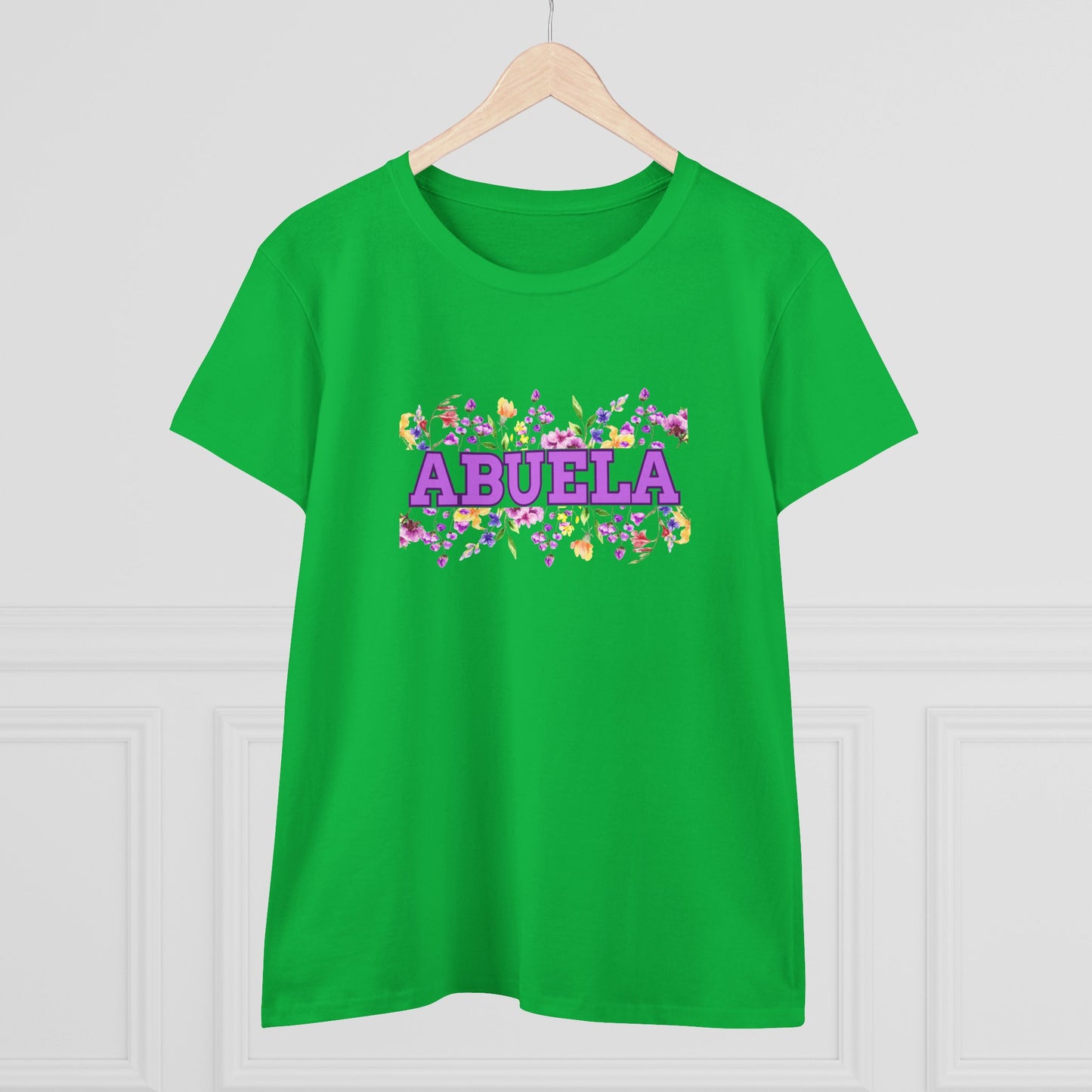 Abuela con Flores Shirt, Gift for Grandma, Gift for Abuela, Mothers Day Gift, Dia de las madres regalo, Abuela Gifts, Gift for Mom