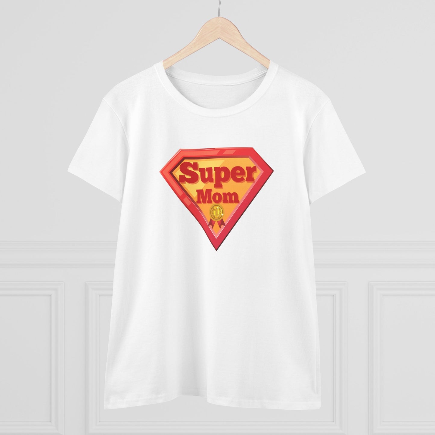 Supermom T-Shirt, Gift for Mom, Cute Summer Top, Mother's Day Gift, Family Gatherings, Casual Wear, Mom's Birthday, Supermom