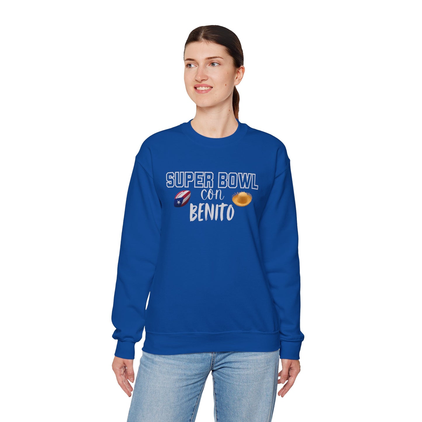 Benito Bowl Halftime 2026 Sweatshirt, Benito Bowl Shirt, Football Fan Gift, Puerto Rico Heritage Sweatshirt, Boriqua Pride Gift