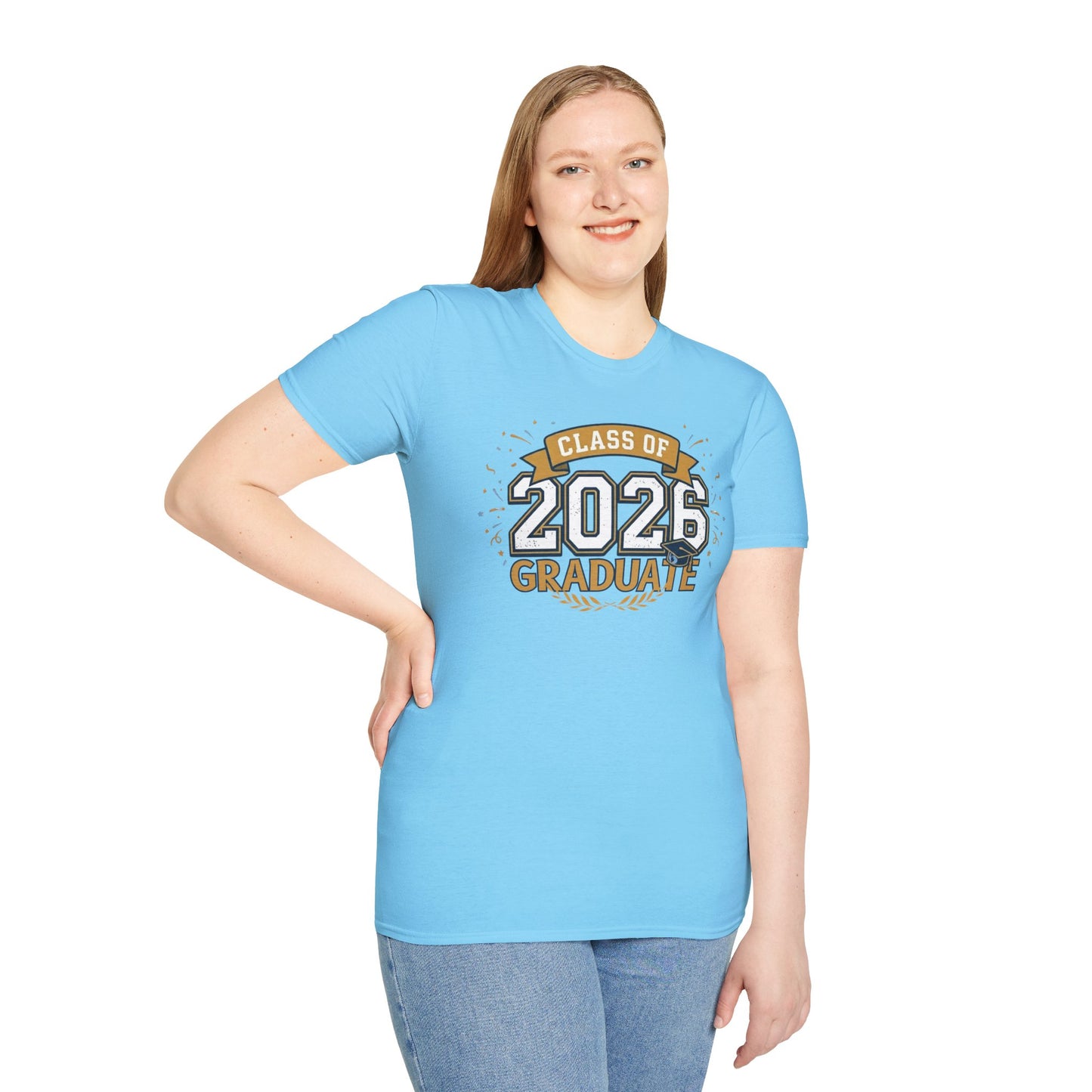 Class of 2026 Graduate T-Shirt – Graduation Gift Tee, Senior 2026 Shirt, High School or College Grad Celebration Apparel