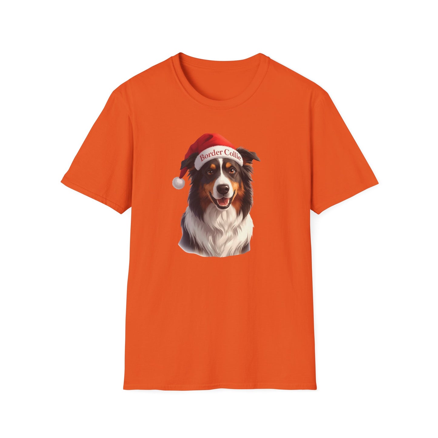 Border Collie Dog Portrait Shirt – Border Collie Dog Lover Gift, Cute Dog Mom Tee, Dog Dad Shirt, Pet Breed Apparel