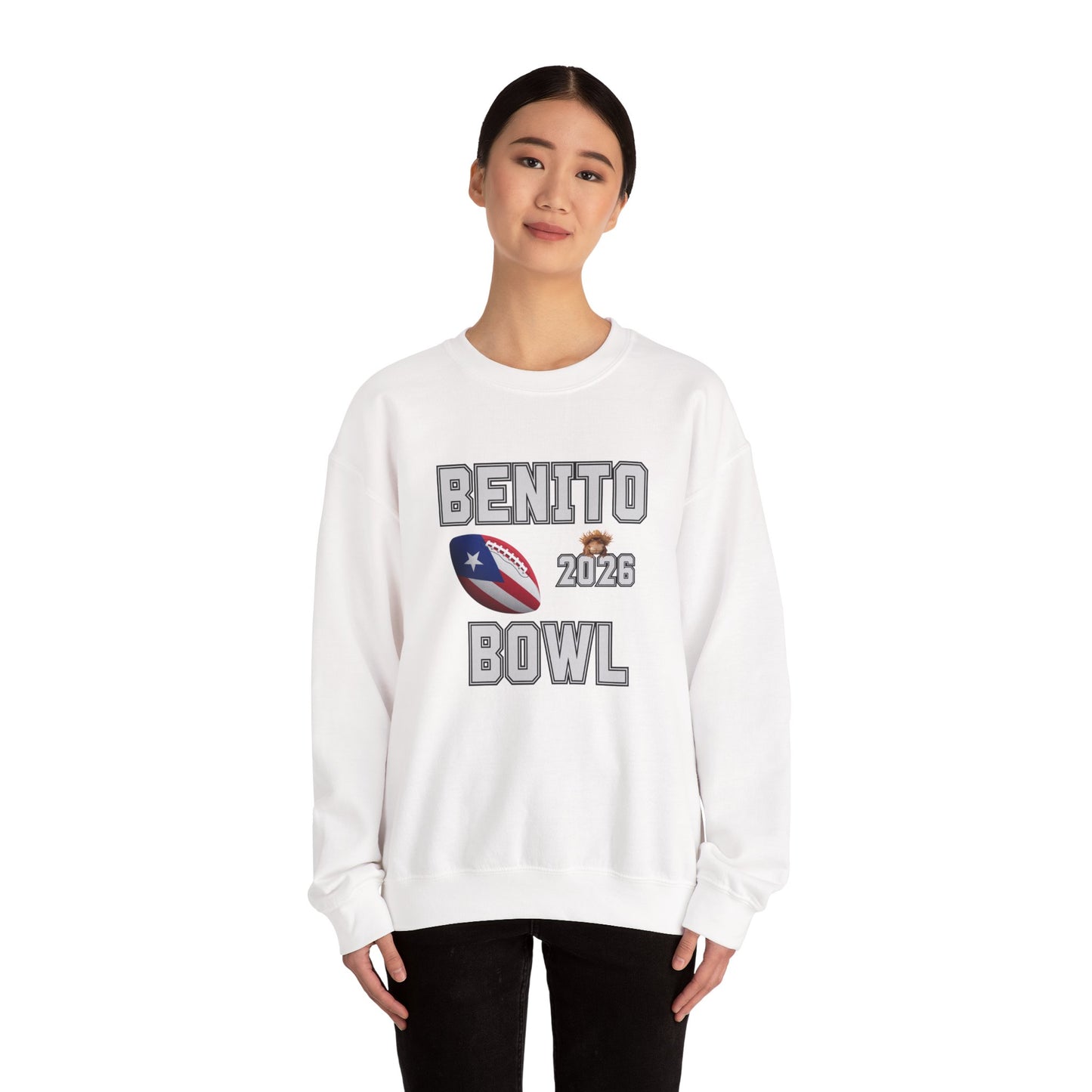 Benito Bowl Halftime 2026 Sweatshirt, Benito Bowl Shirt, Football Fan Gift, Puerto Rico Heritage Sweatshirt, Boriqua Pride Gift