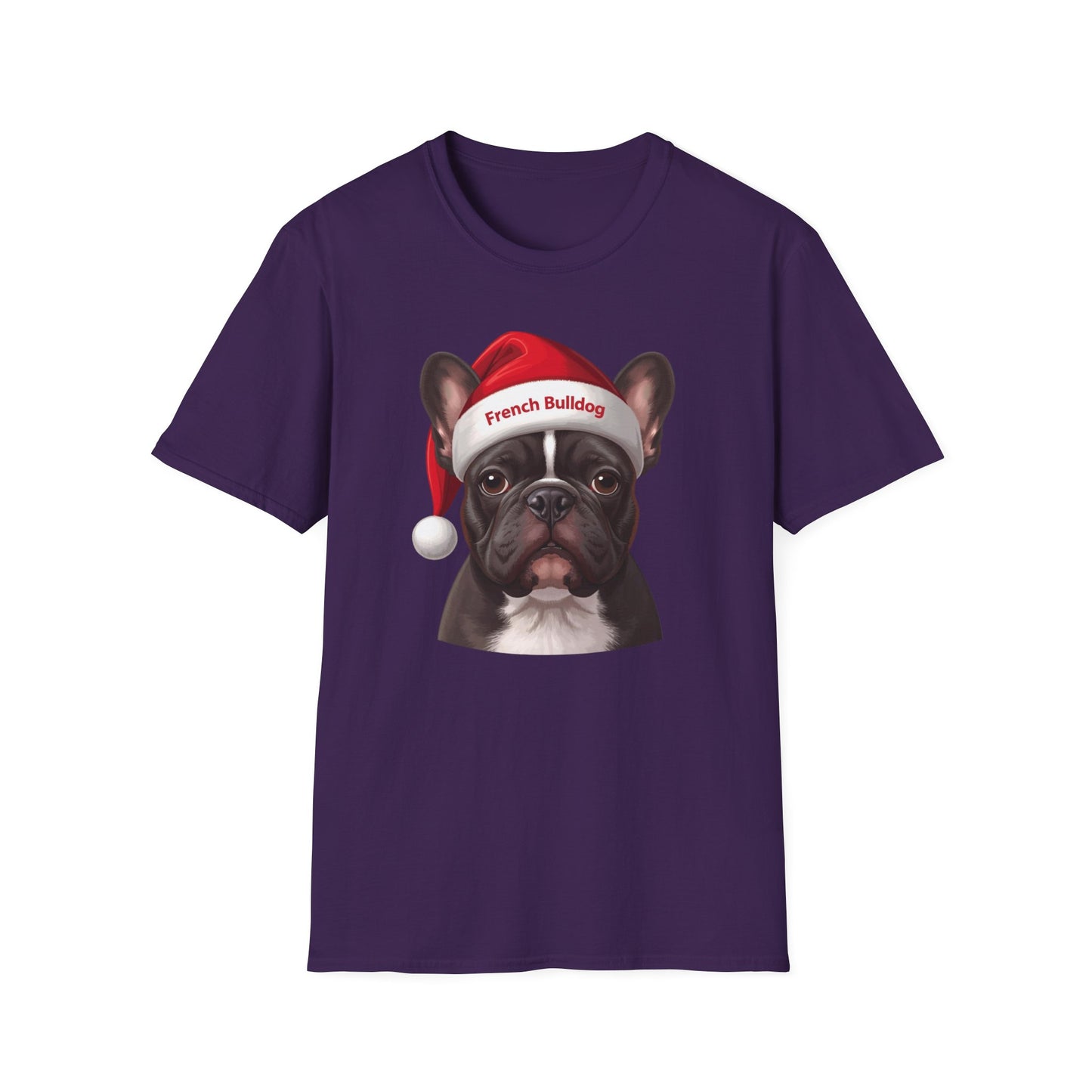 French Bulldog Dog Portrait Shirt – Frenchie Dog Lover Gift, Cute Dog Mom Tee, Dog Dad Shirt, Pet Breed Apparel