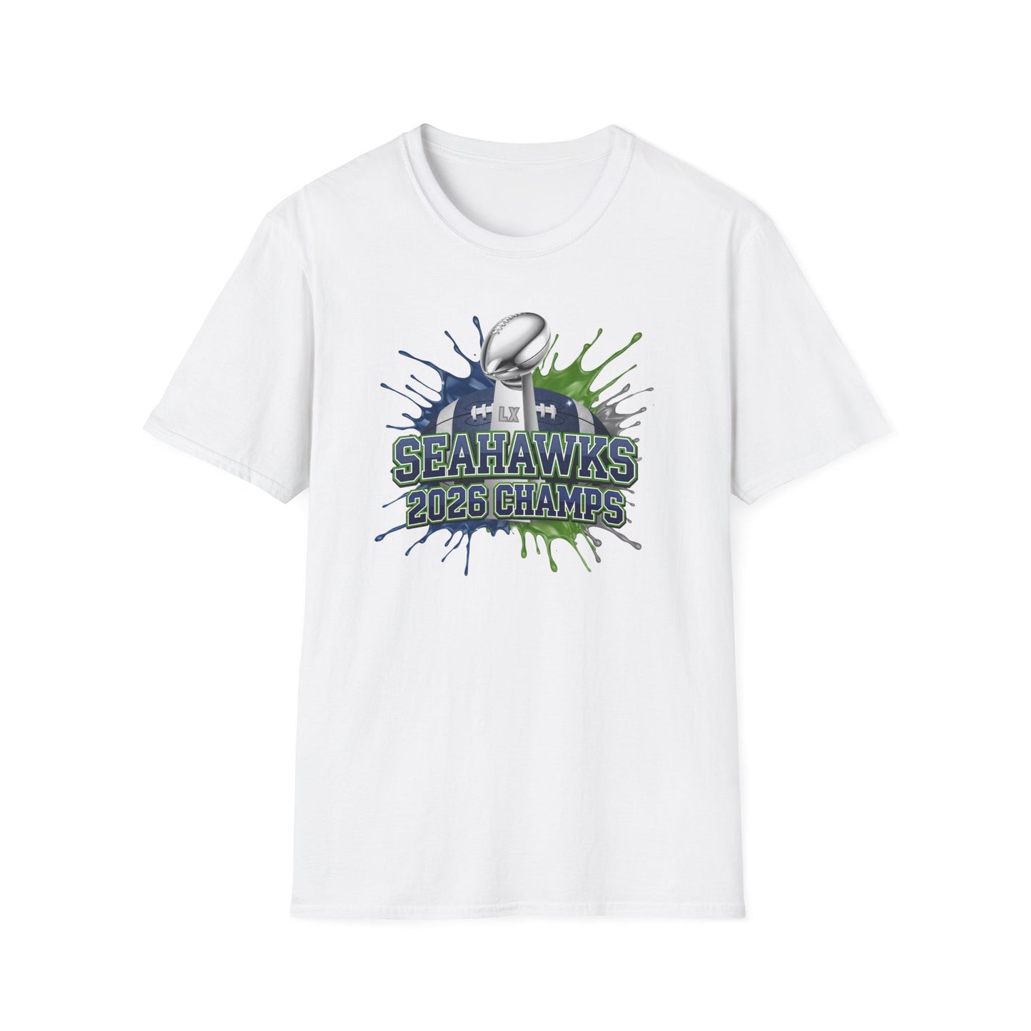 Seahawks 2026 Champions T-shirt – Seahawks Football Fan Tee, 2026 football Champs, Football Gift Shirt, Victory Tee