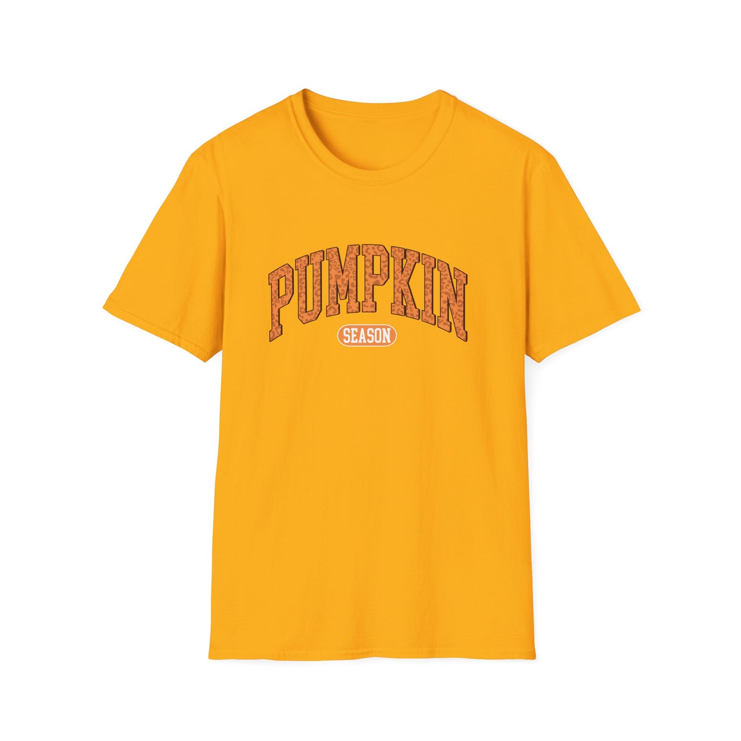 Pumpkin Season Fall T-Shirt - Cute Women's Autumn Tee, Thanksgiving Shirt, Pumpkin Thanksgiving Tee, Cozy Fall Tee for Her, Friendsgiving