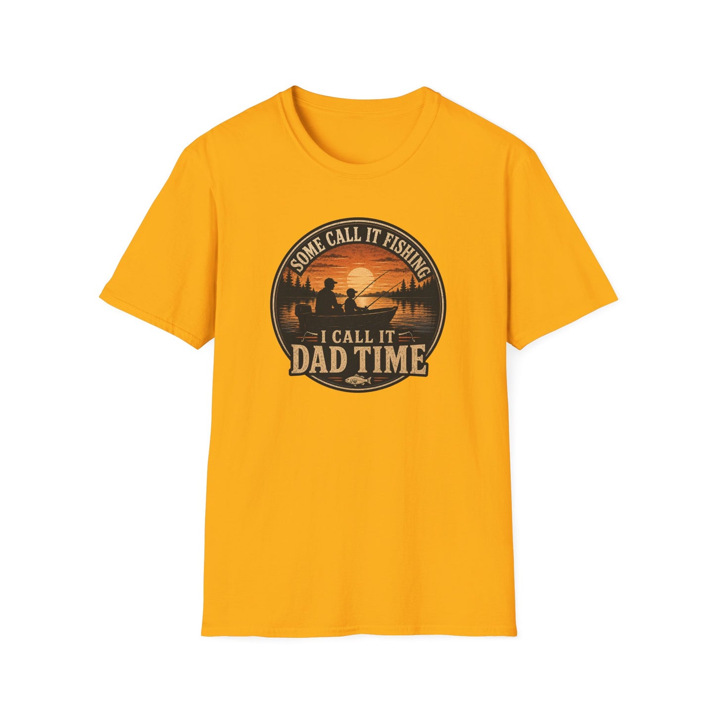 Fishing Dad Shirt, Some Call It Fishing I Call It Dad Time Tee, Fathers Day Fishing T-Shirt, Fisherman Gift for Dad