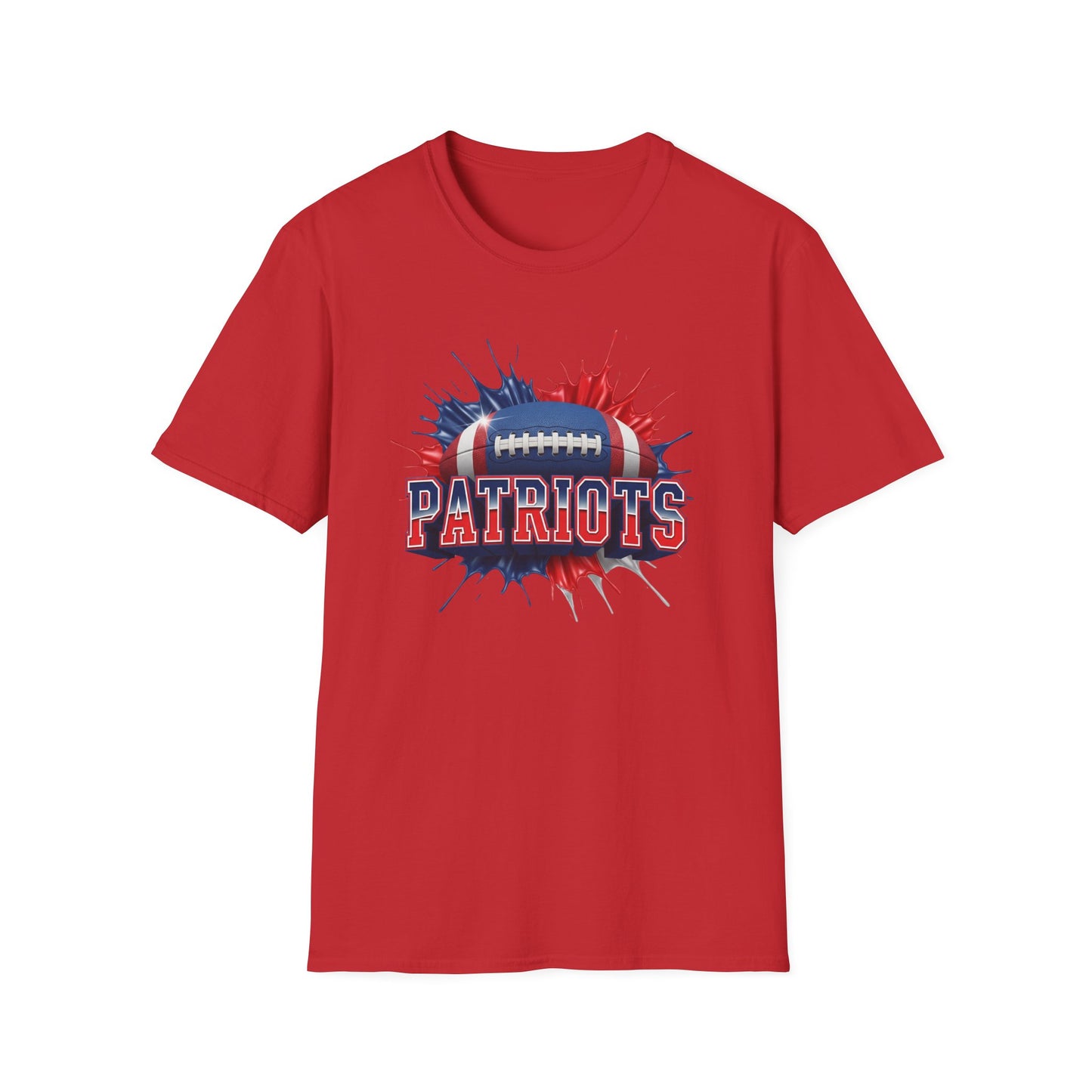 New England Football Unisex T-Shirt, New England Team Tee, Football Gift for New England Fans, Game Day Shirt Sports Fan Football Apparel